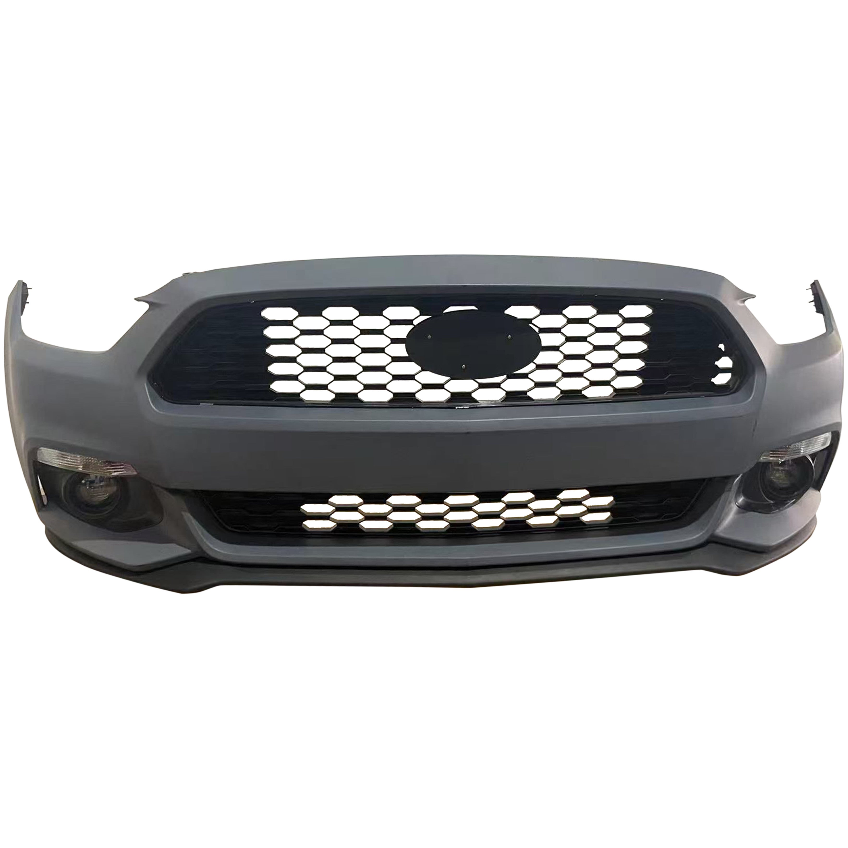 Fit For 2015 2016 2017 Ford Mustang Ecoboost Premium Front Bumper Cover Assembly