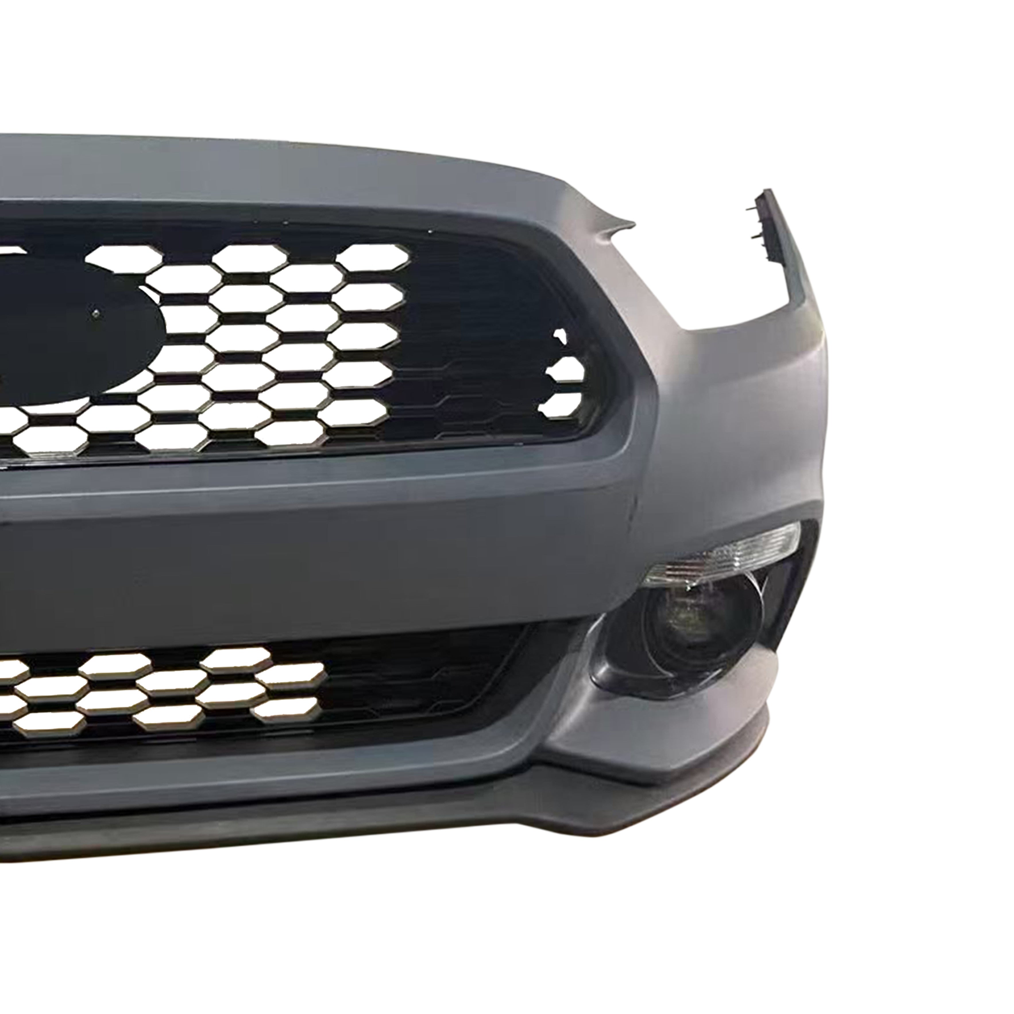 Fit For 2015 2016 2017 Ford Mustang Ecoboost Premium Front Bumper Cover Assembly