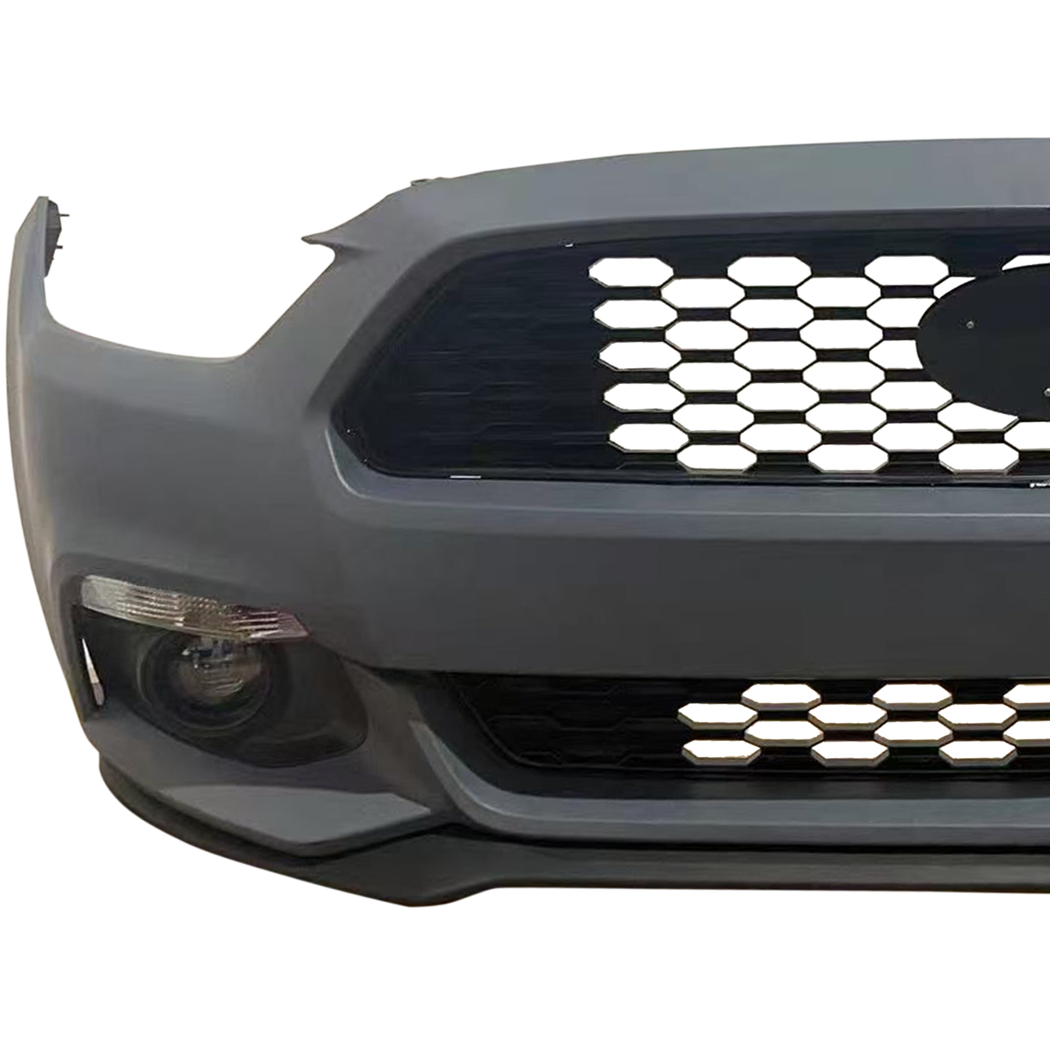 Fit For 2015 2016 2017 Ford Mustang Ecoboost Premium Front Bumper Cover Assembly