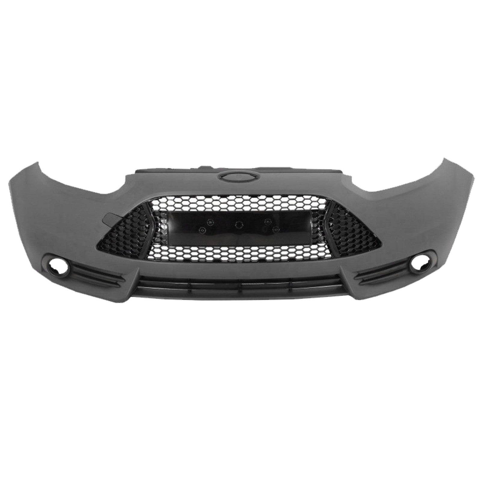 Fits For 2013 2014 Ford Focus St Front Bumper Cover with Grills Assembly