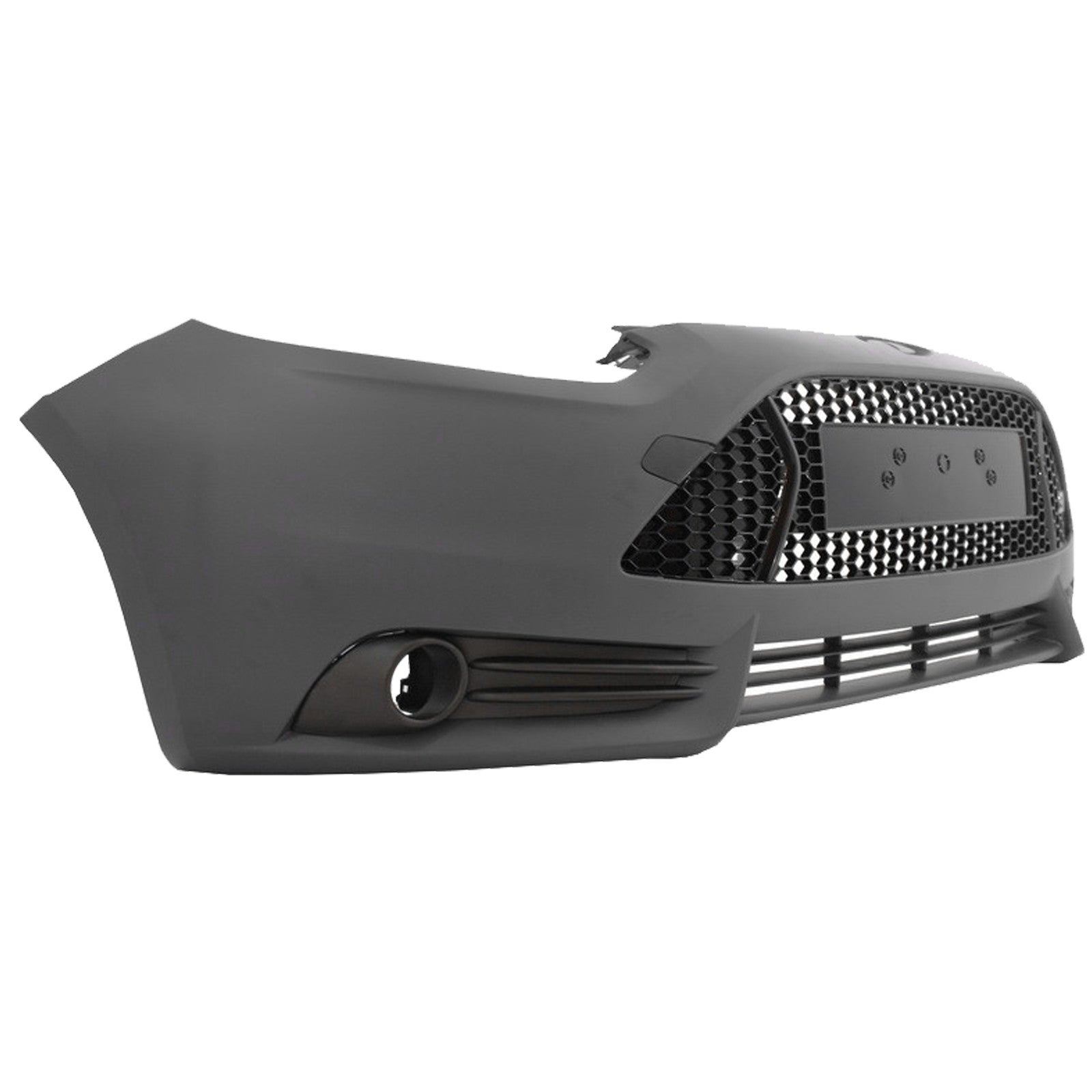 Fits For 2013 2014 Ford Focus St Front Bumper Cover with Grills Assembly