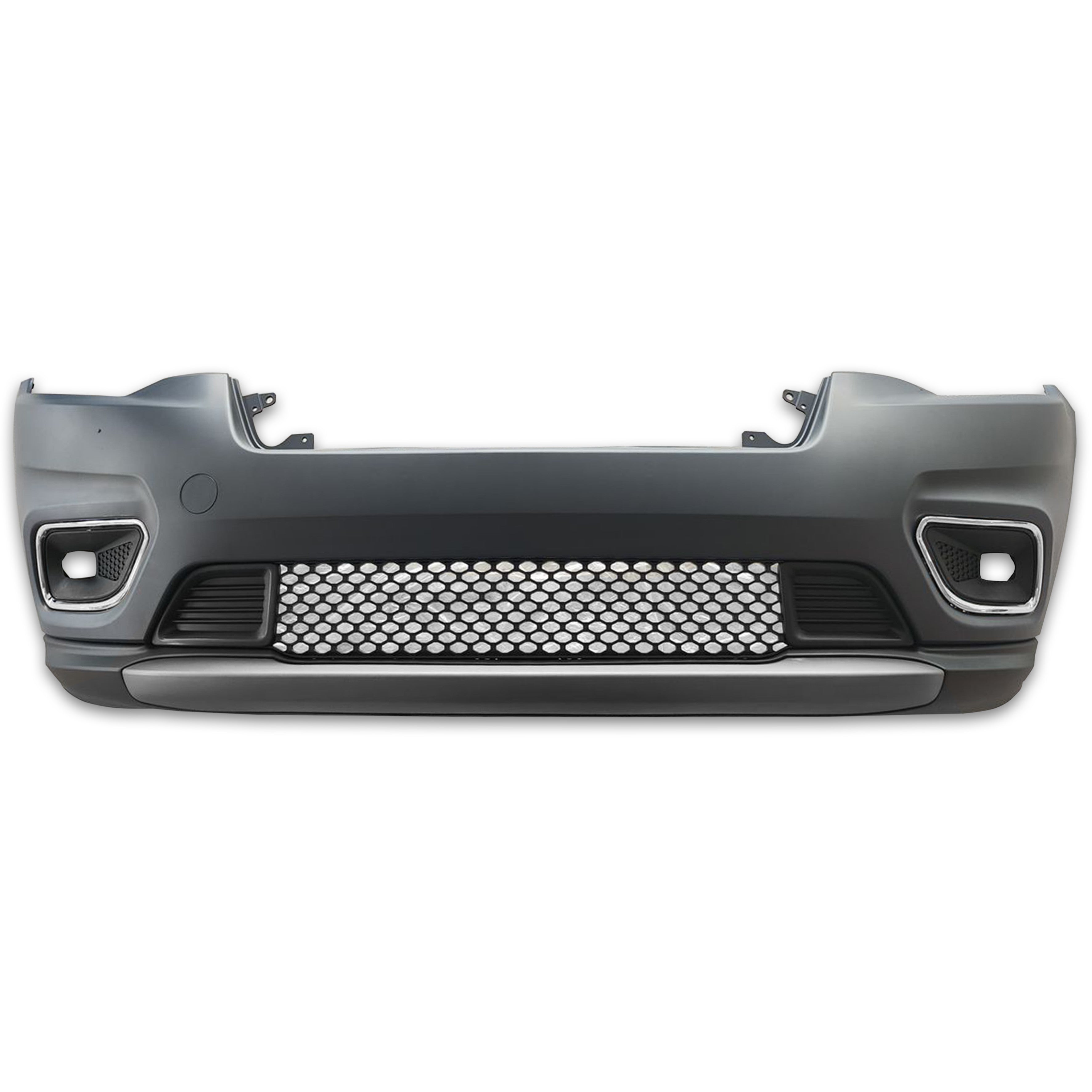 For 2019 2020 2021 2022 2023 Jeep Cherokee Front Bumper Grille Grill Primed Assembly Set