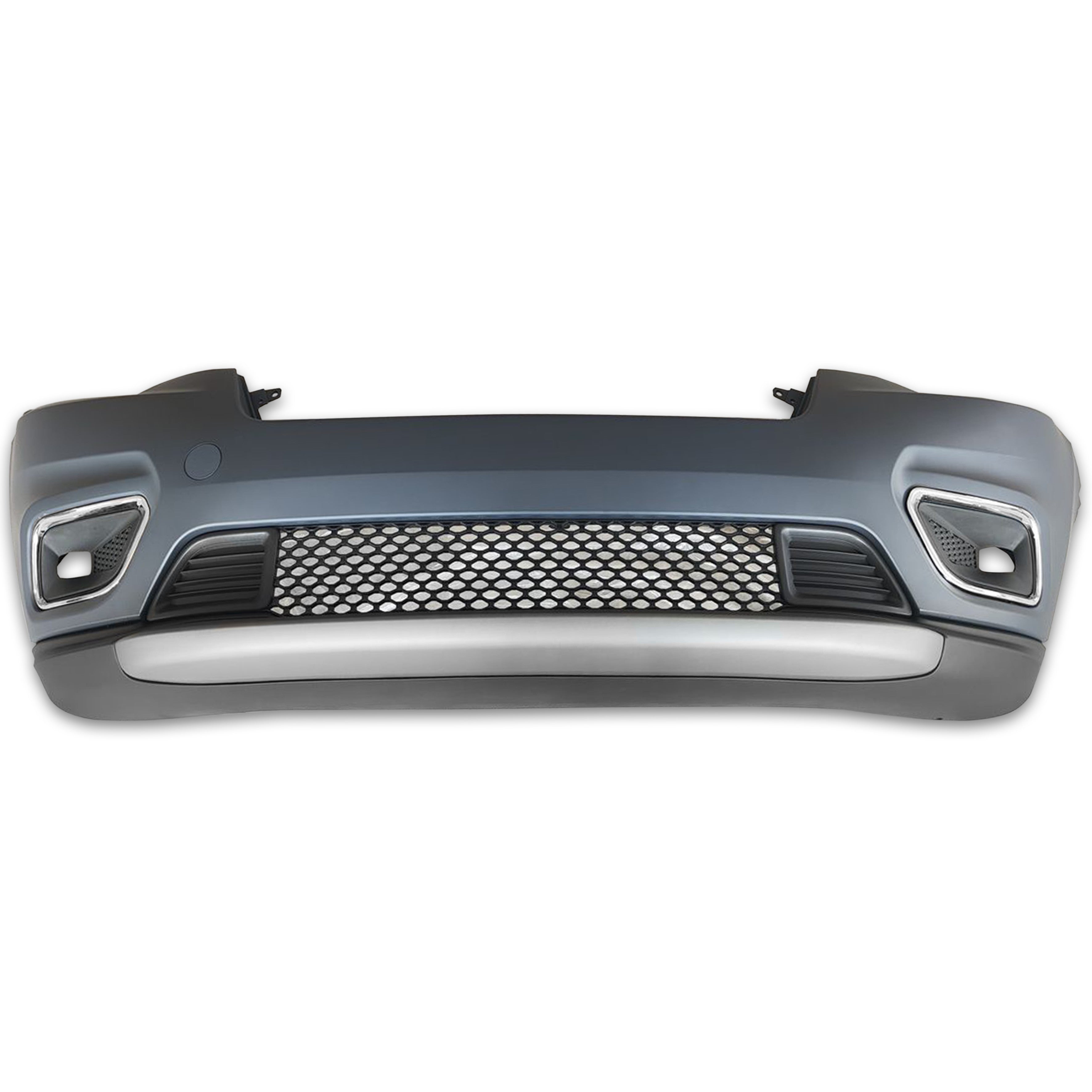 For 2019 2020 2021 2022 2023 Jeep Cherokee Front Bumper Grille Grill Primed Assembly Set