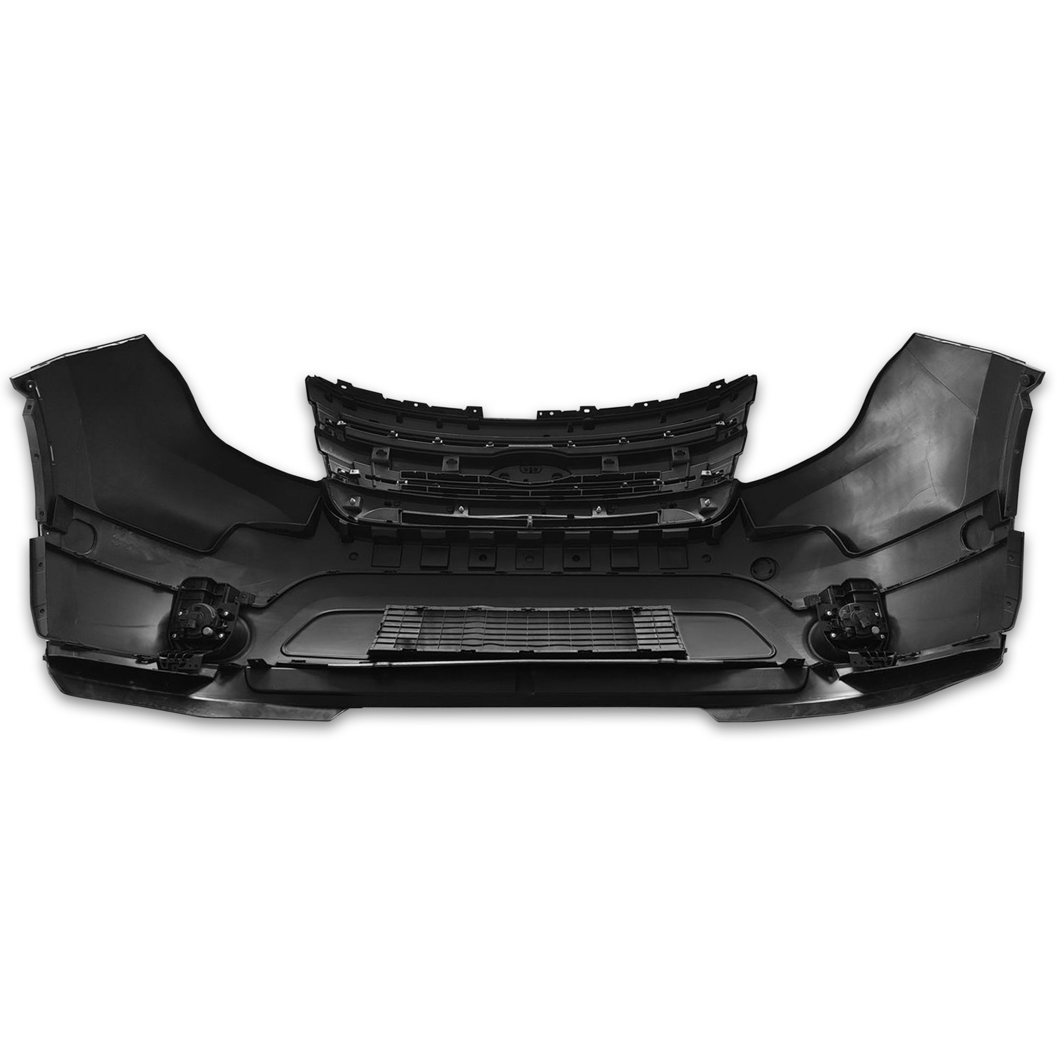 For 2011 2012 2013 2014 2015 Ford Explorer Front Bumper Grille Assembly Set Complete