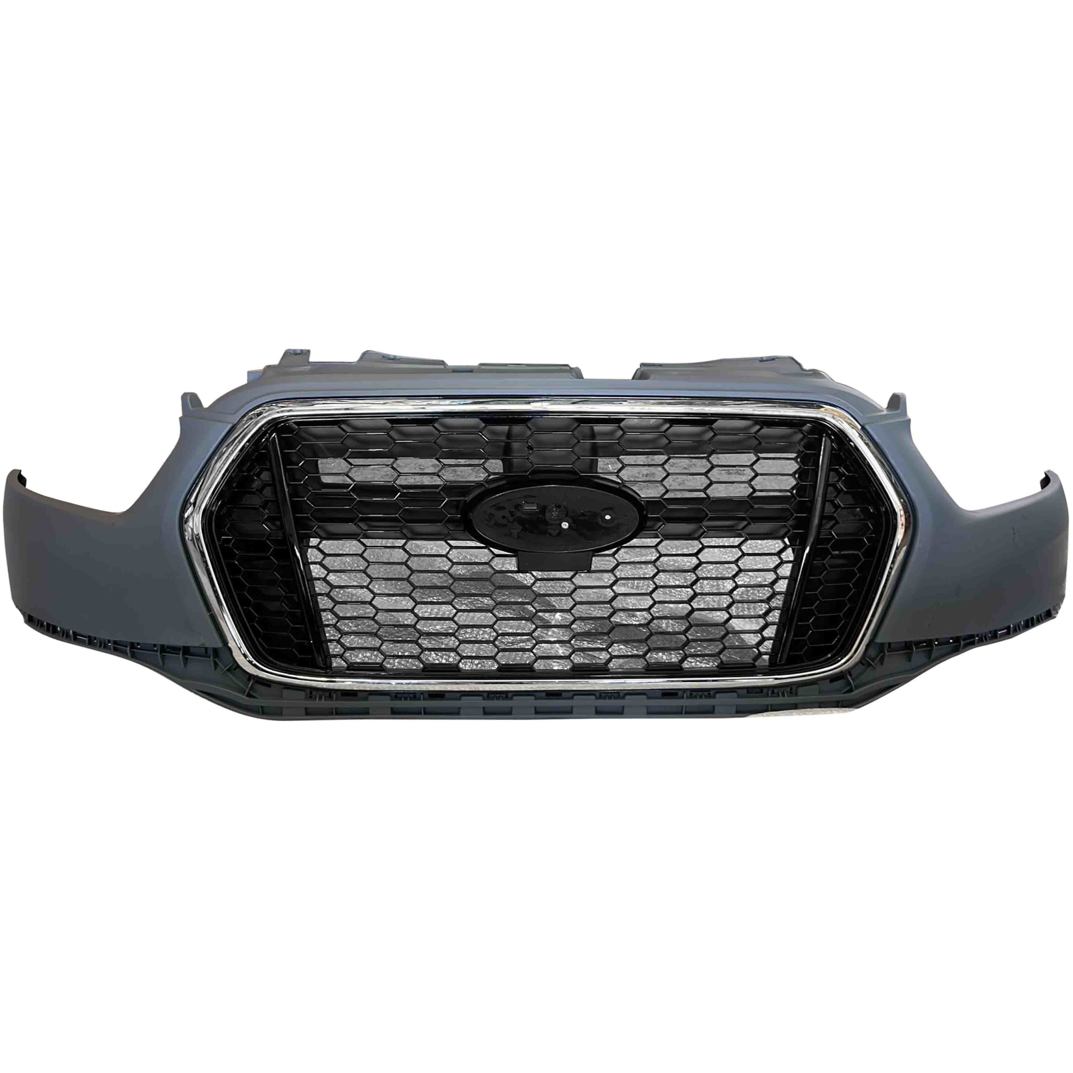 For 2020 2021 2022 2023 2024 Ford Transit Honeycomb Front Bumper Grille Assembly