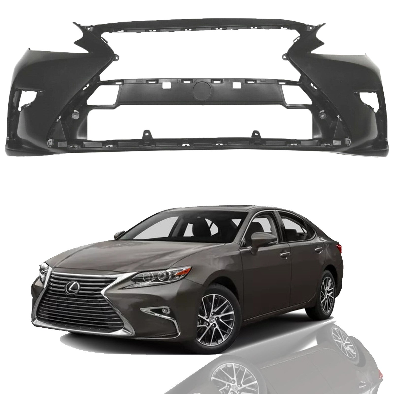 2016 2017 2018 Lexus ES350 ES300h Front Bumper Cover Fascia Assembly