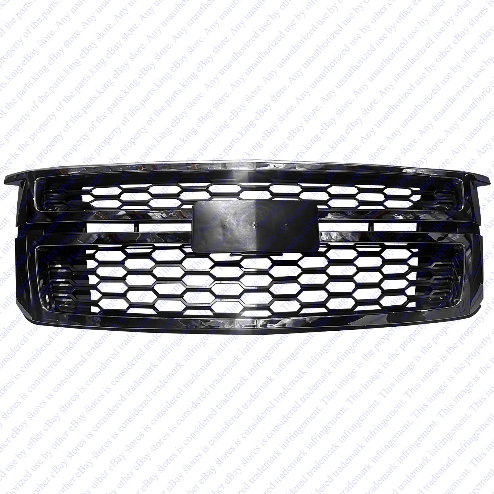 For 2015 2016 2017 2018 2019 2020 Chevrolet Tahoe Suburban Front Upper Grille Assembly 84724083