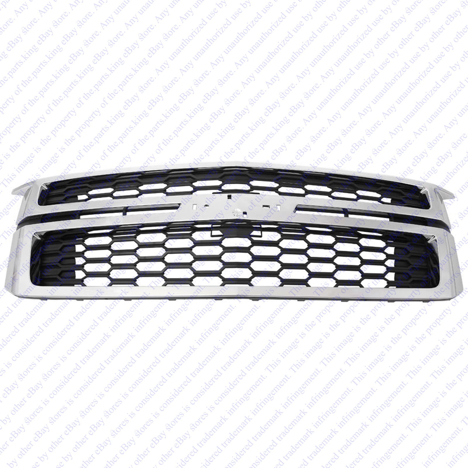 For 2015 2016 2017 2018 2019 2020 Chevrolet Tahoe Suburban Front Upper Grille Assembly 84724083