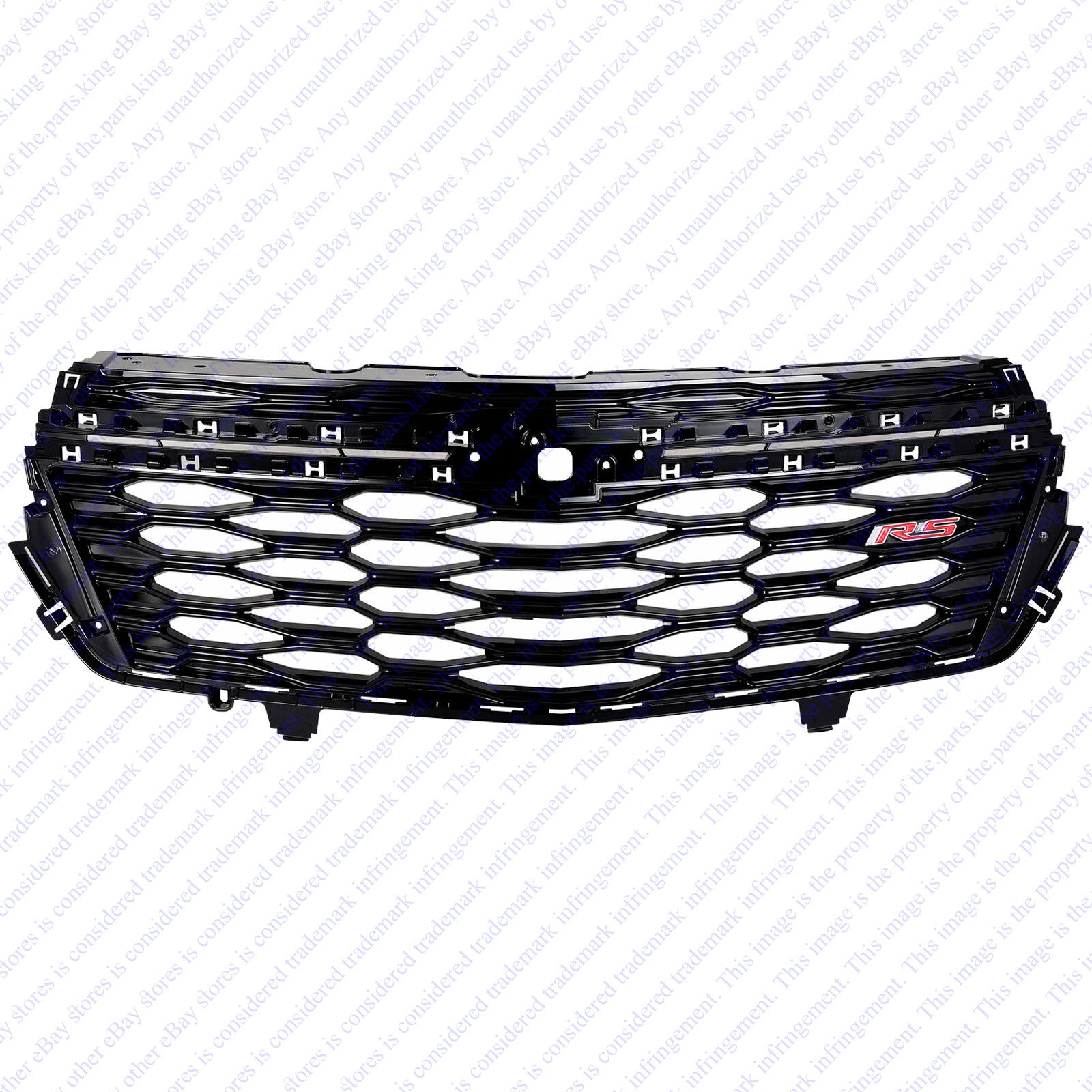 For 2022 2023 Chevrolet Equinox Front Upper Bumper Grille Assembly RS Style