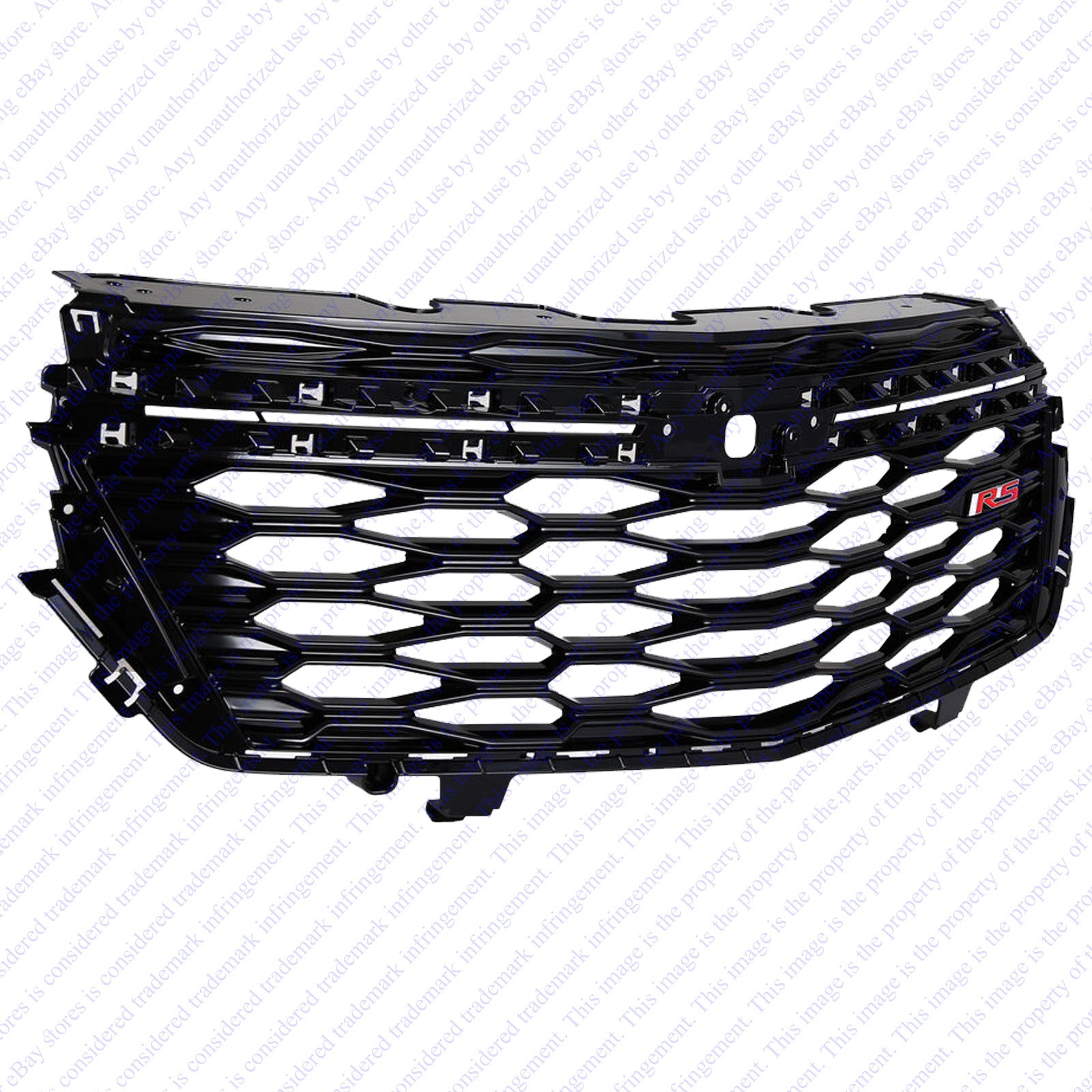For 2022 2023 Chevrolet Equinox Front Upper Bumper Grille Assembly RS Style