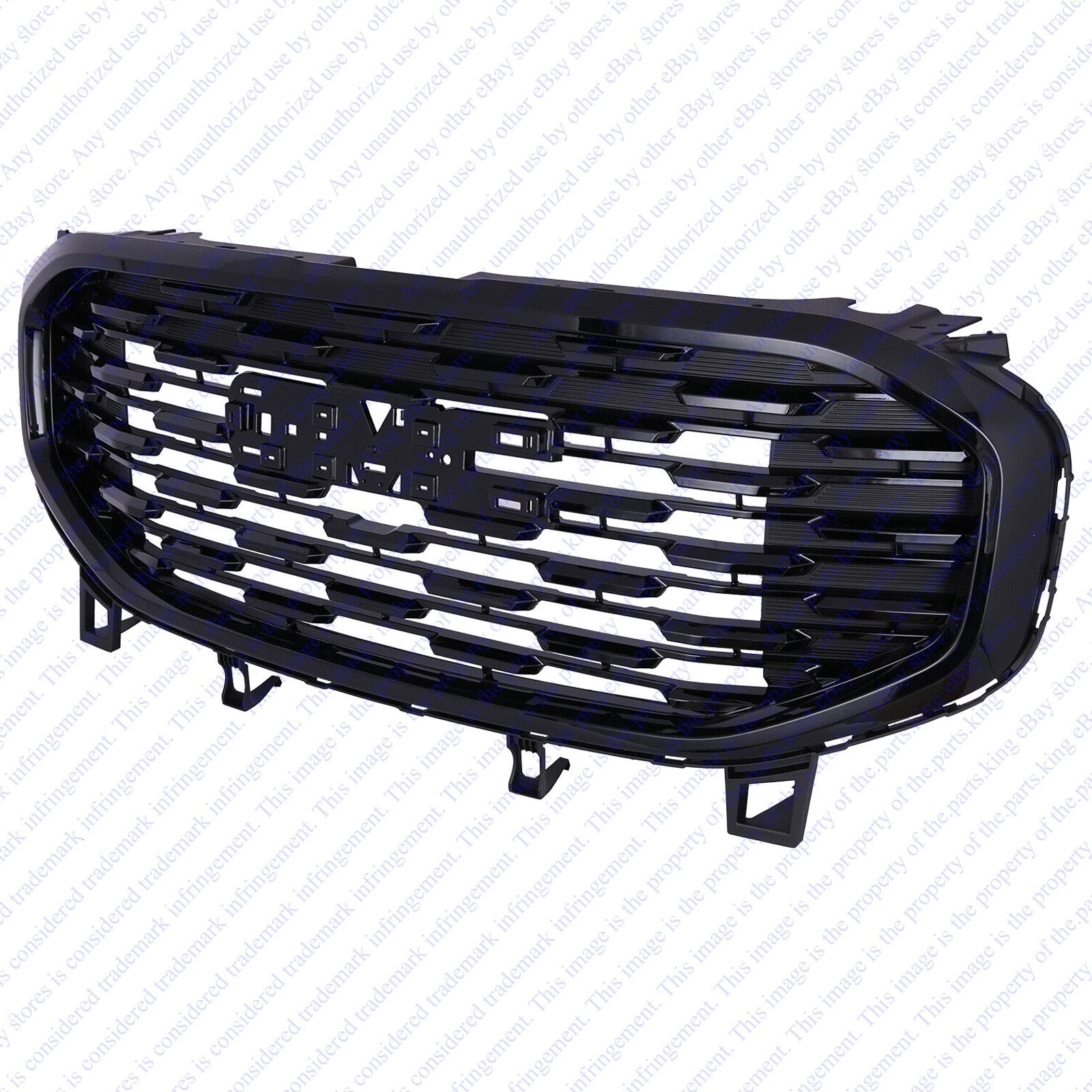 For 2018 2019 2020 2021 GMC Terrain Front Upper Bumper Grille Assembly Set