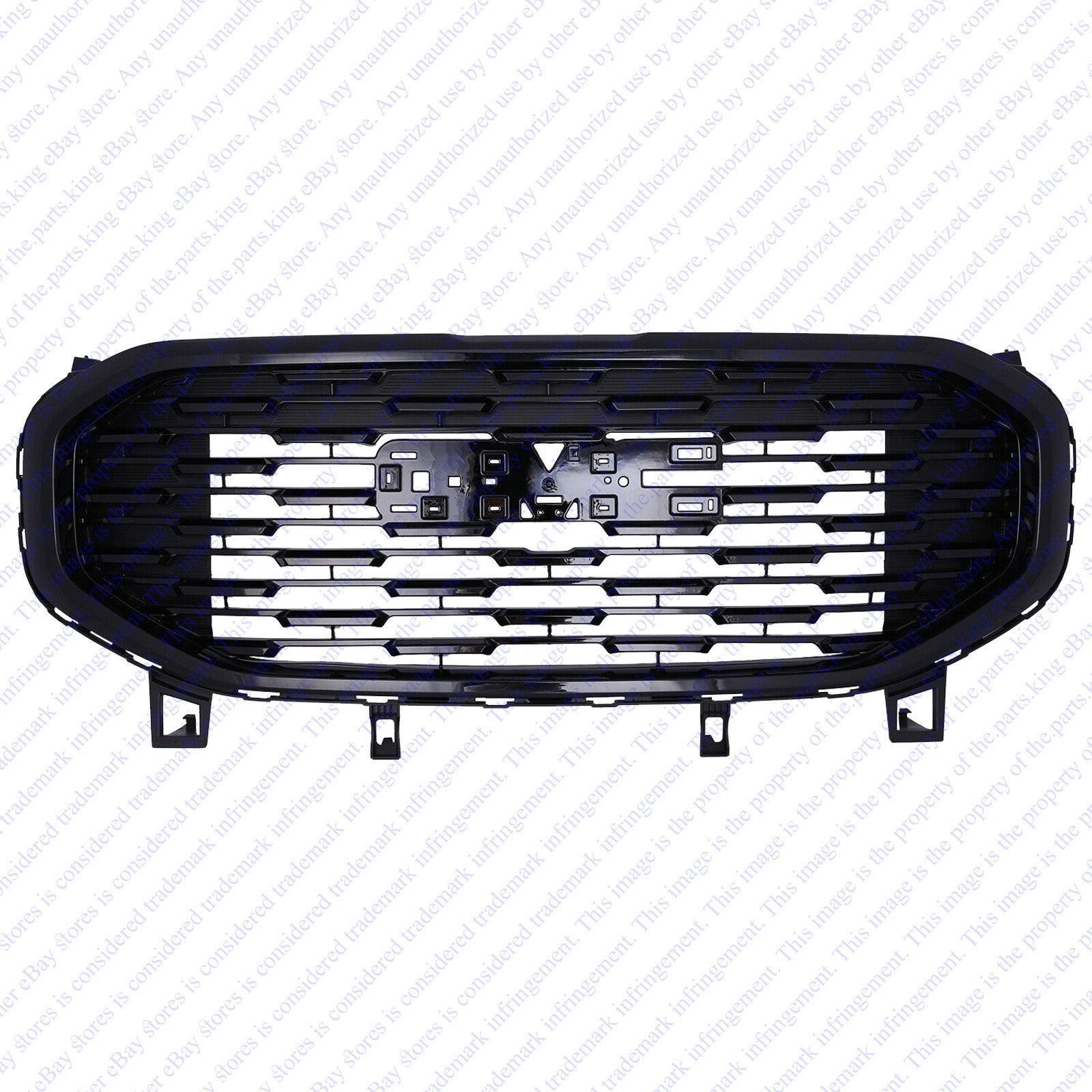 For 2018 2019 2020 2021 GMC Terrain Front Upper Bumper Grille Assembly Set