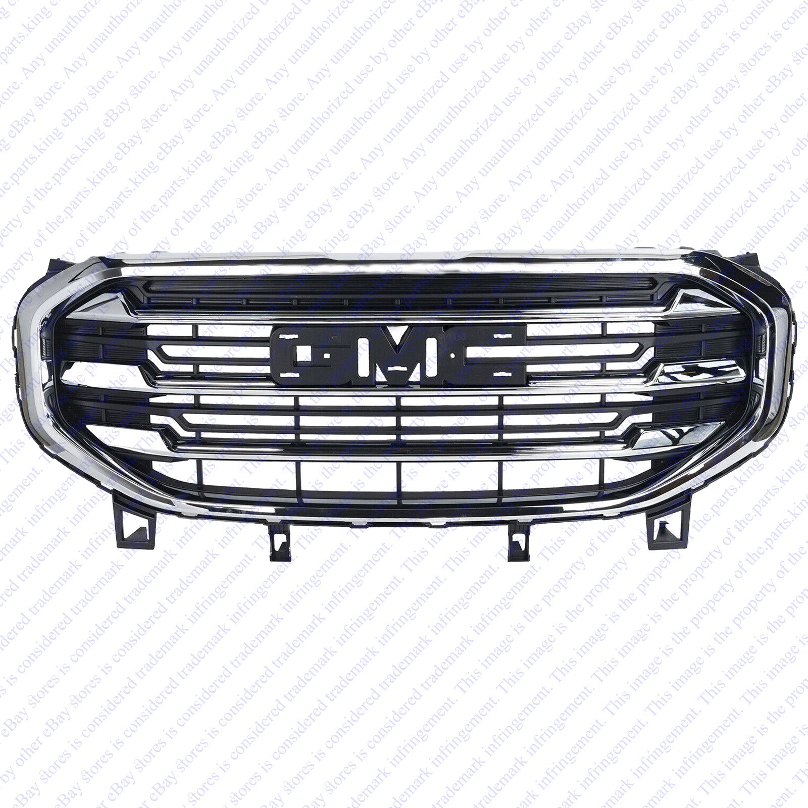 For 2018 2019 2020 2021 GMC Terrain SLT SLE Front Upper Grille Assembly Chrome