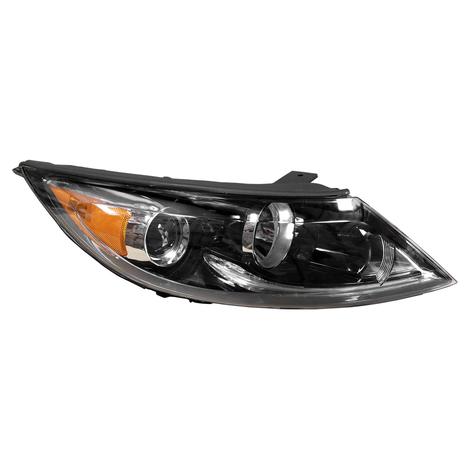 For 2013 2014 2015 2016 KIA Sportage Headlight Headlamp Halogen With LED DRL Tube Bar Assembly 921023W710 Right Passenger Side