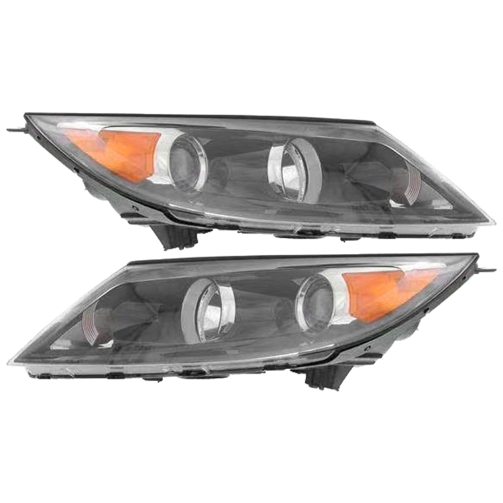 For 2011 2012 KIA Sportage Front Headlight Headlamp Assembly Halogen Left Right Pair
