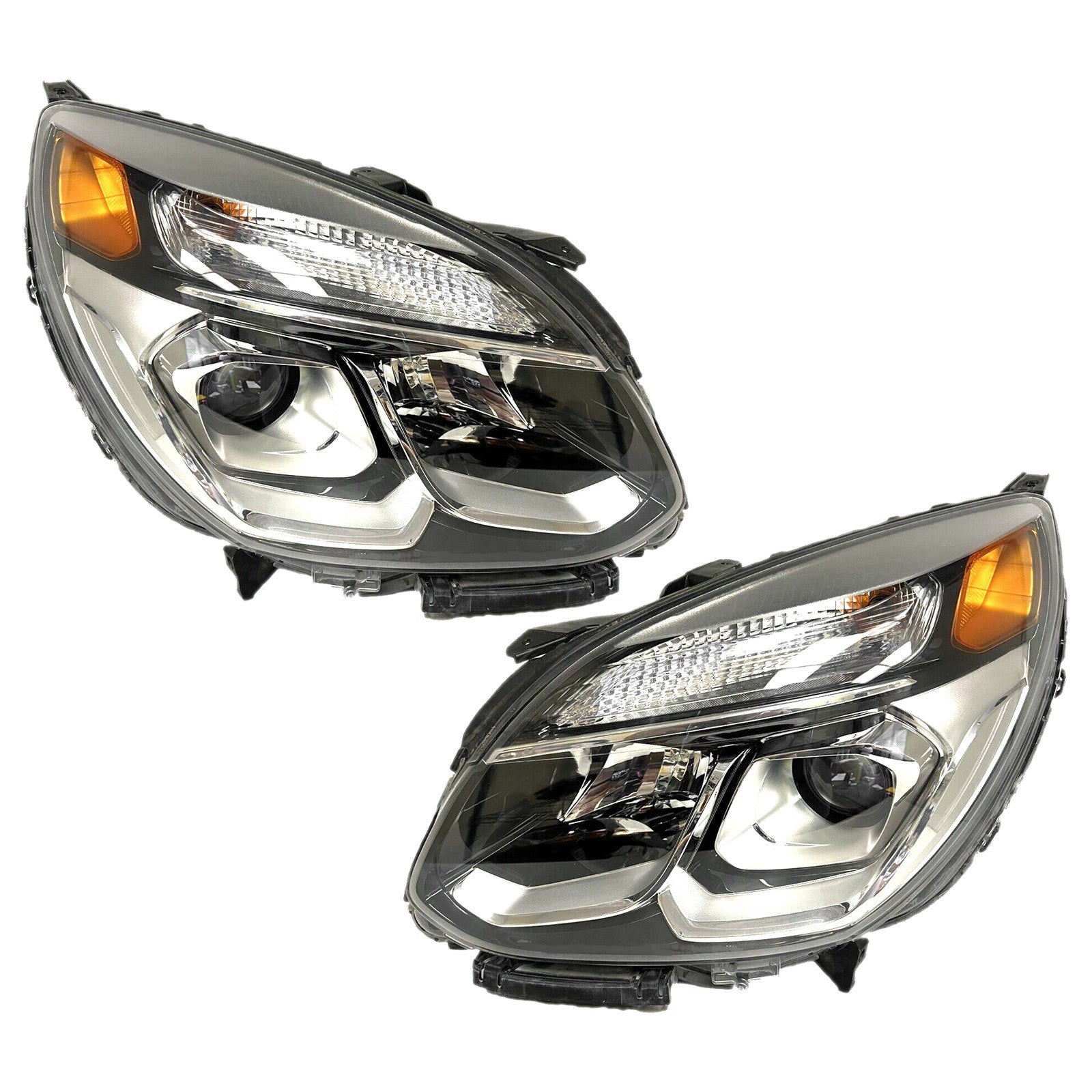 2016 2017 Chevrolet Equinox Front Headlight Headlamp Assembly Set Left Right Side