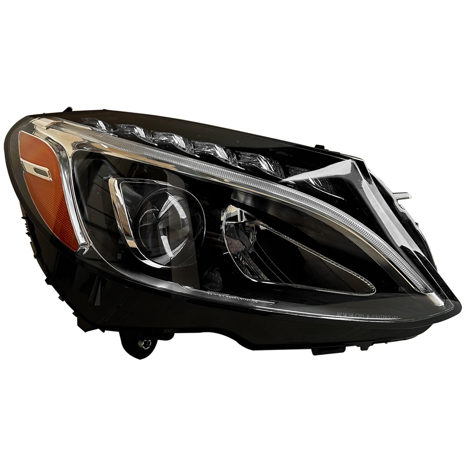 2015 2016 2017 2018 Mercedes Benz C Class W205 Front LED Headlight Headlamp Assembly Right Passenger Side