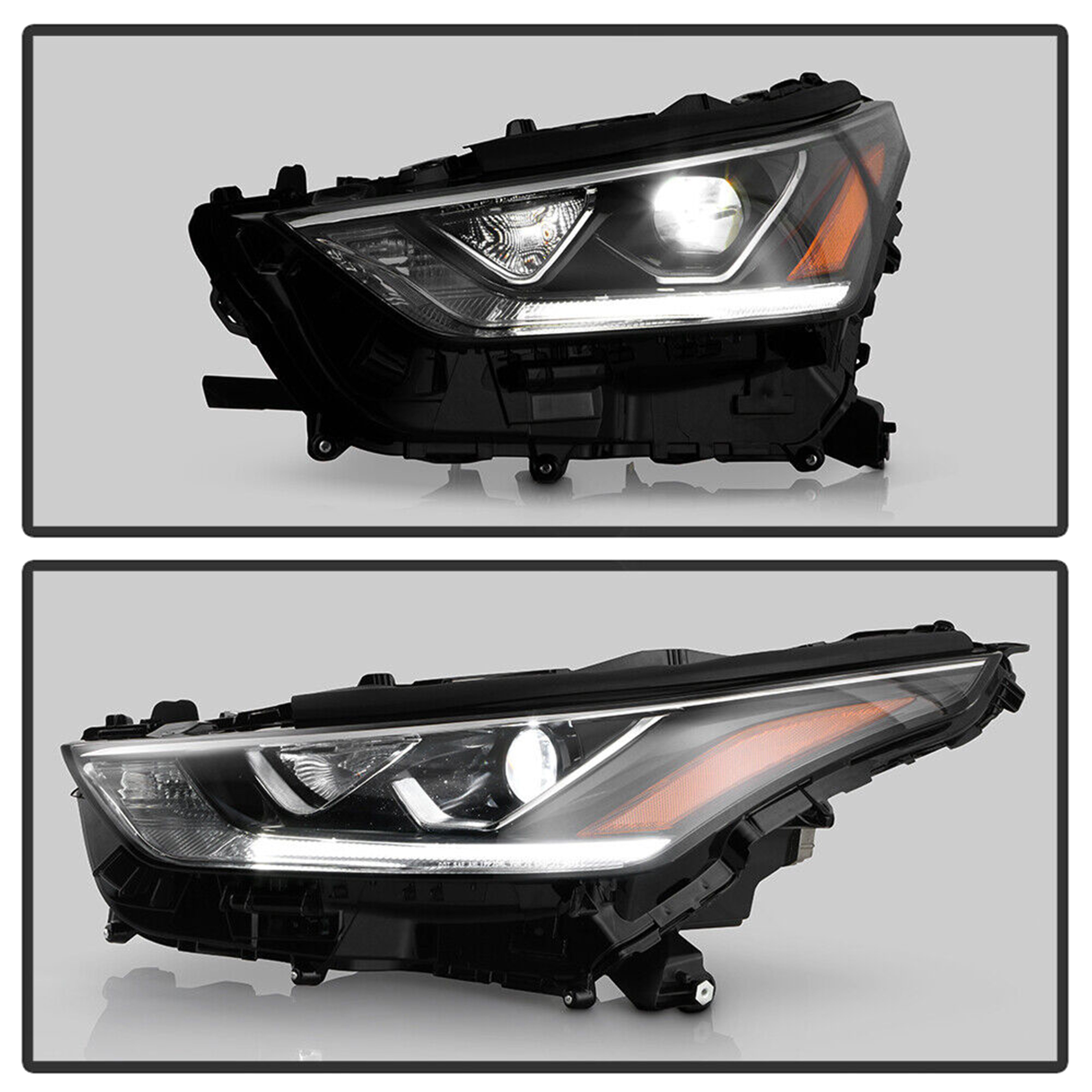 For 2020 2021 2022 2023 Toyota Highlander Limited Headlight Headlamp Assembly LED Projector Left Driver Side TO2502294