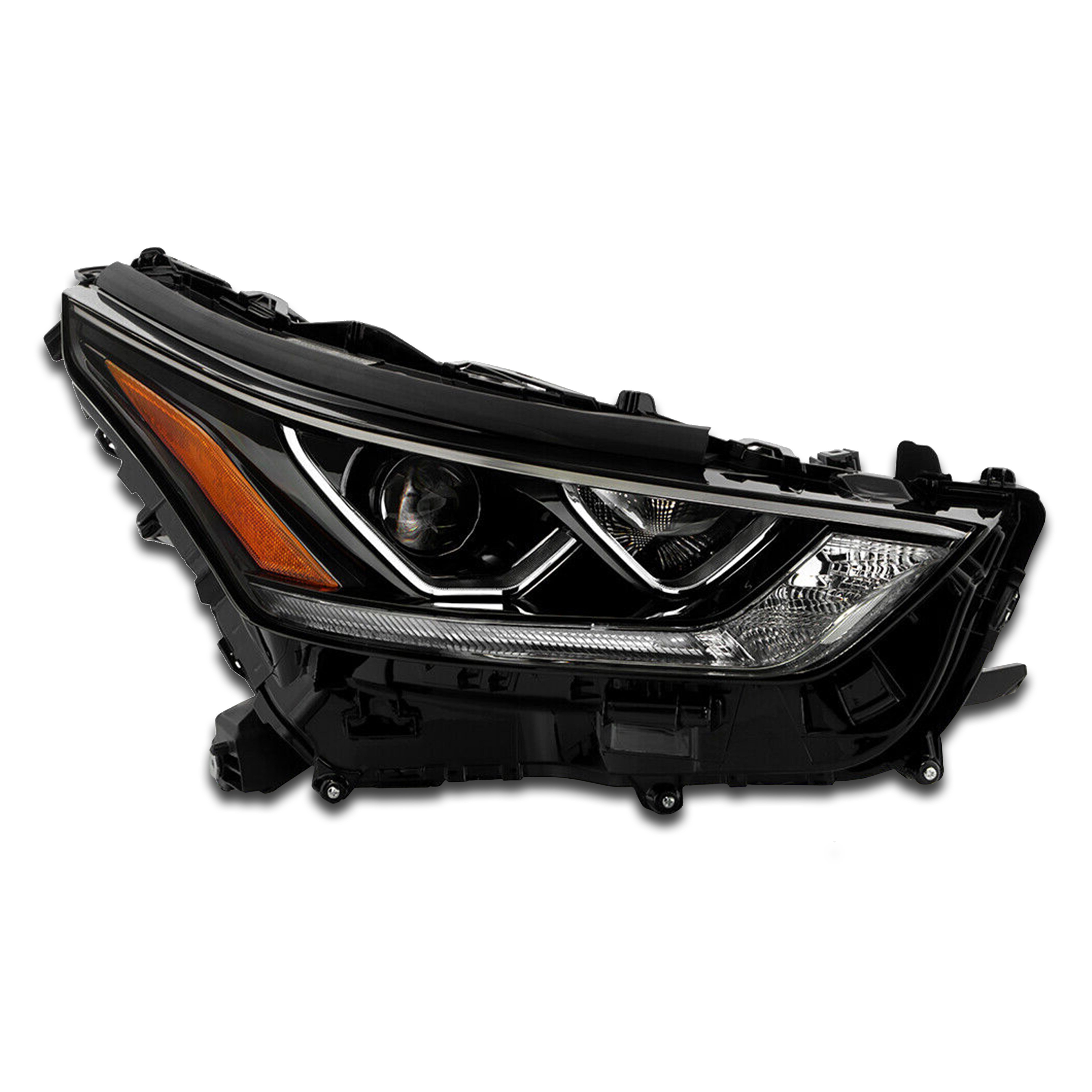 For 2020 2021 2022 2023 Toyota Highlander Limited Headlight Assembly LED Projector Right Passenger Side TO2503294