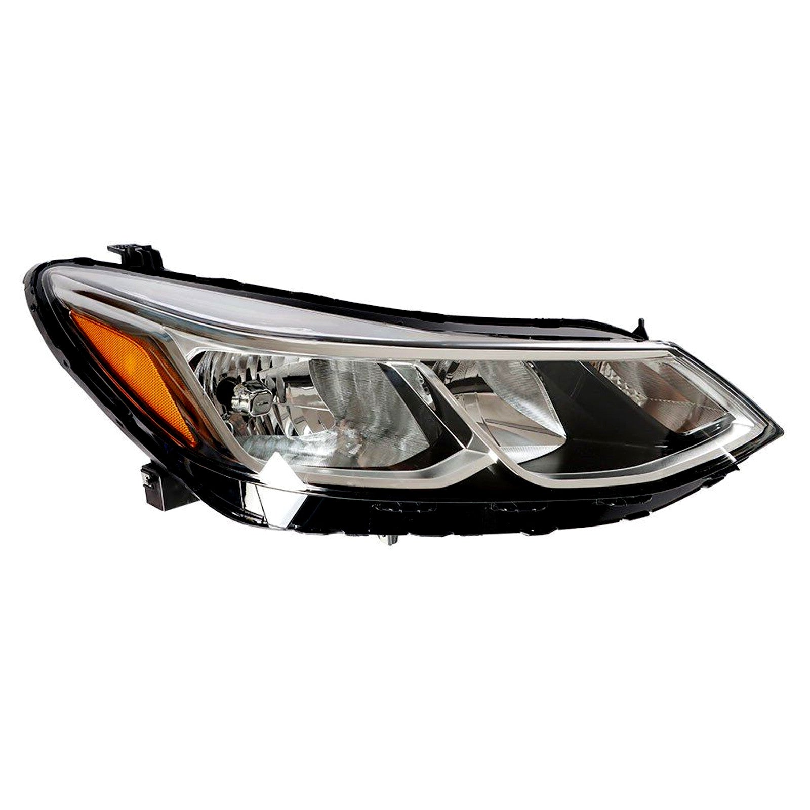 2016 2017 2018 2019 Chevy Cruze Headlight Assembly Halogen Chrome Passenger Side
