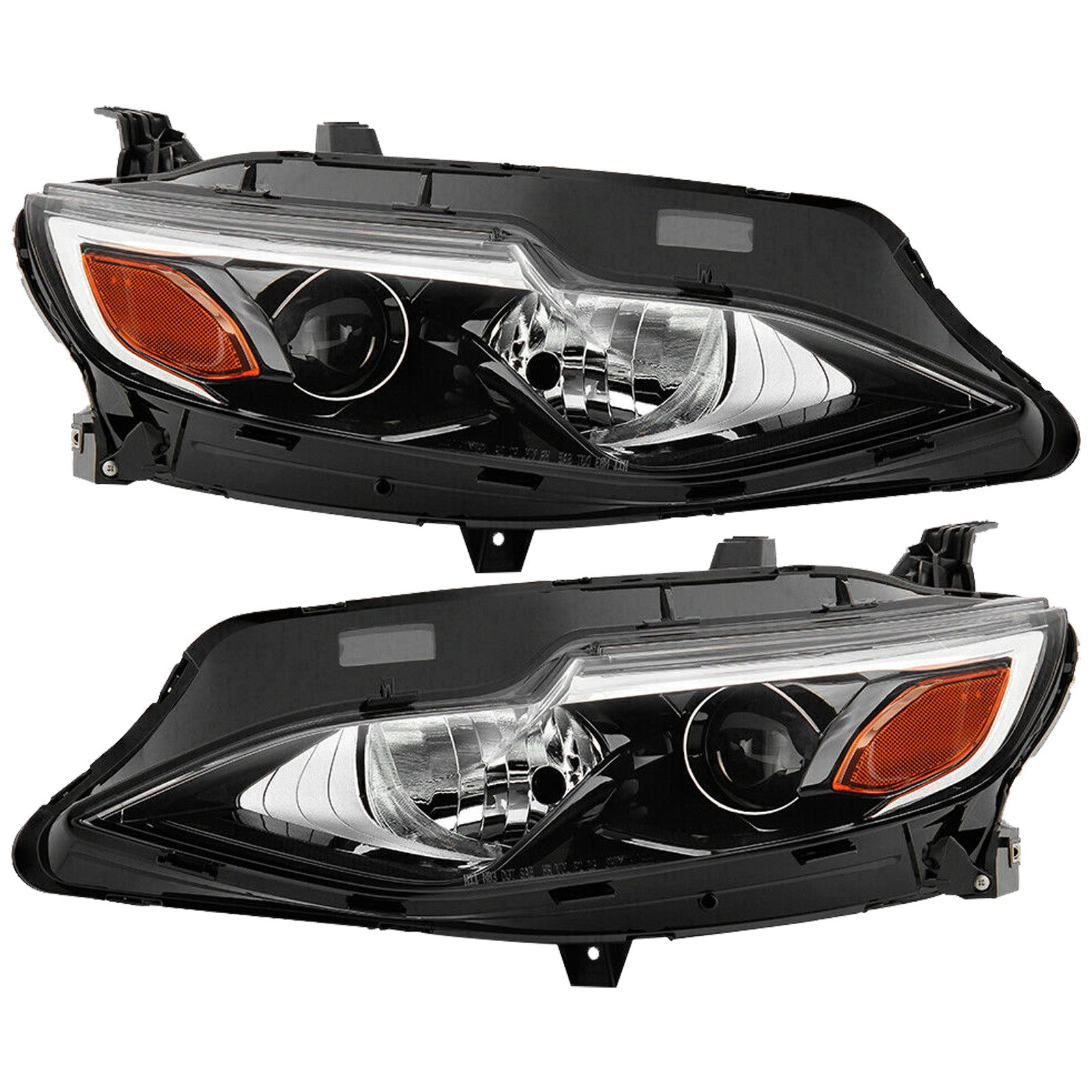 For 2019 2020 2021 2022 2023 Chevy Malibu Headlight Assembly Halogen Left Right Pair