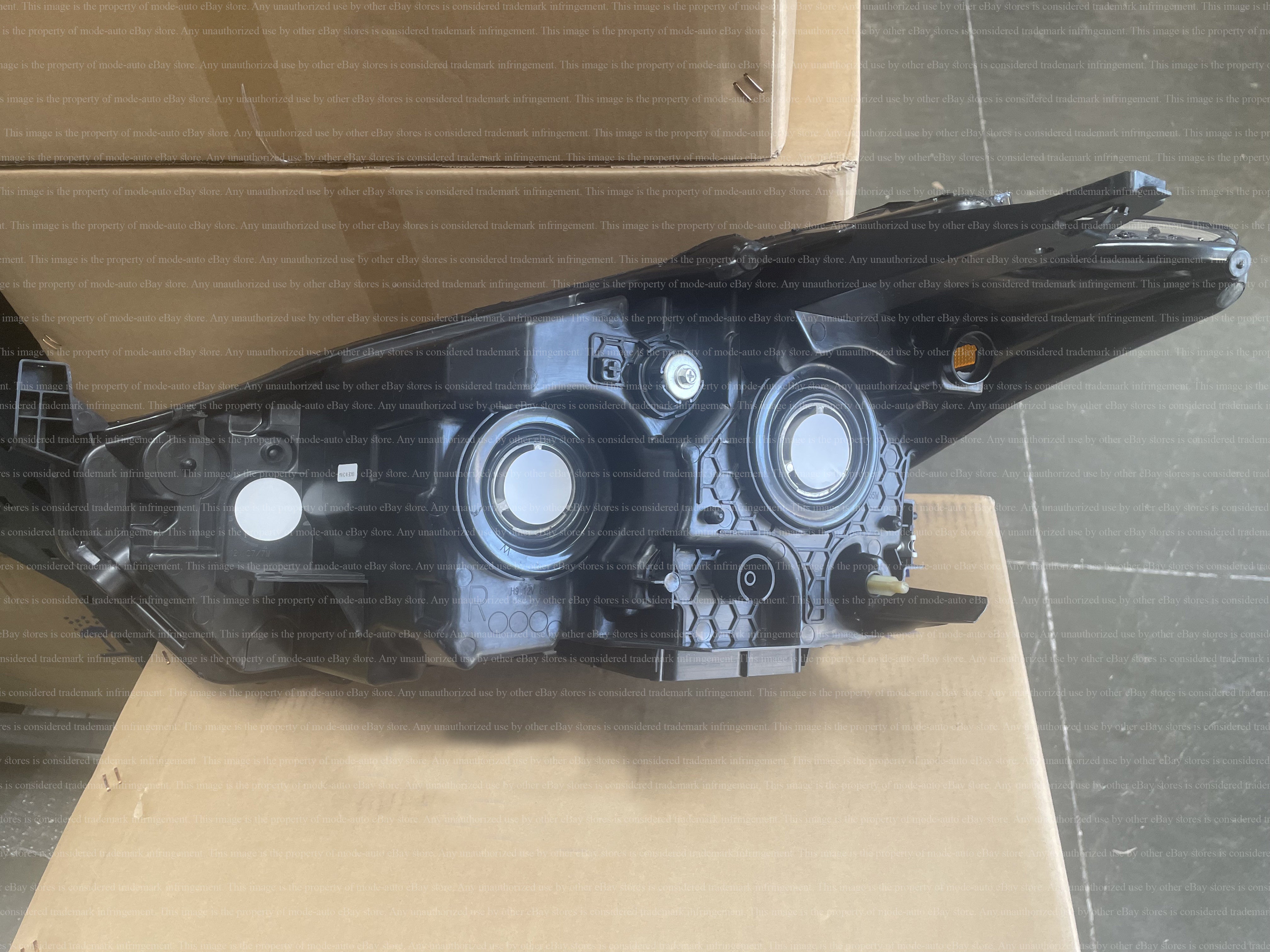For 2018 2019 2020 Nissan Kicks Headlight Headlamp Assembly Replacement Set 2pc Pair