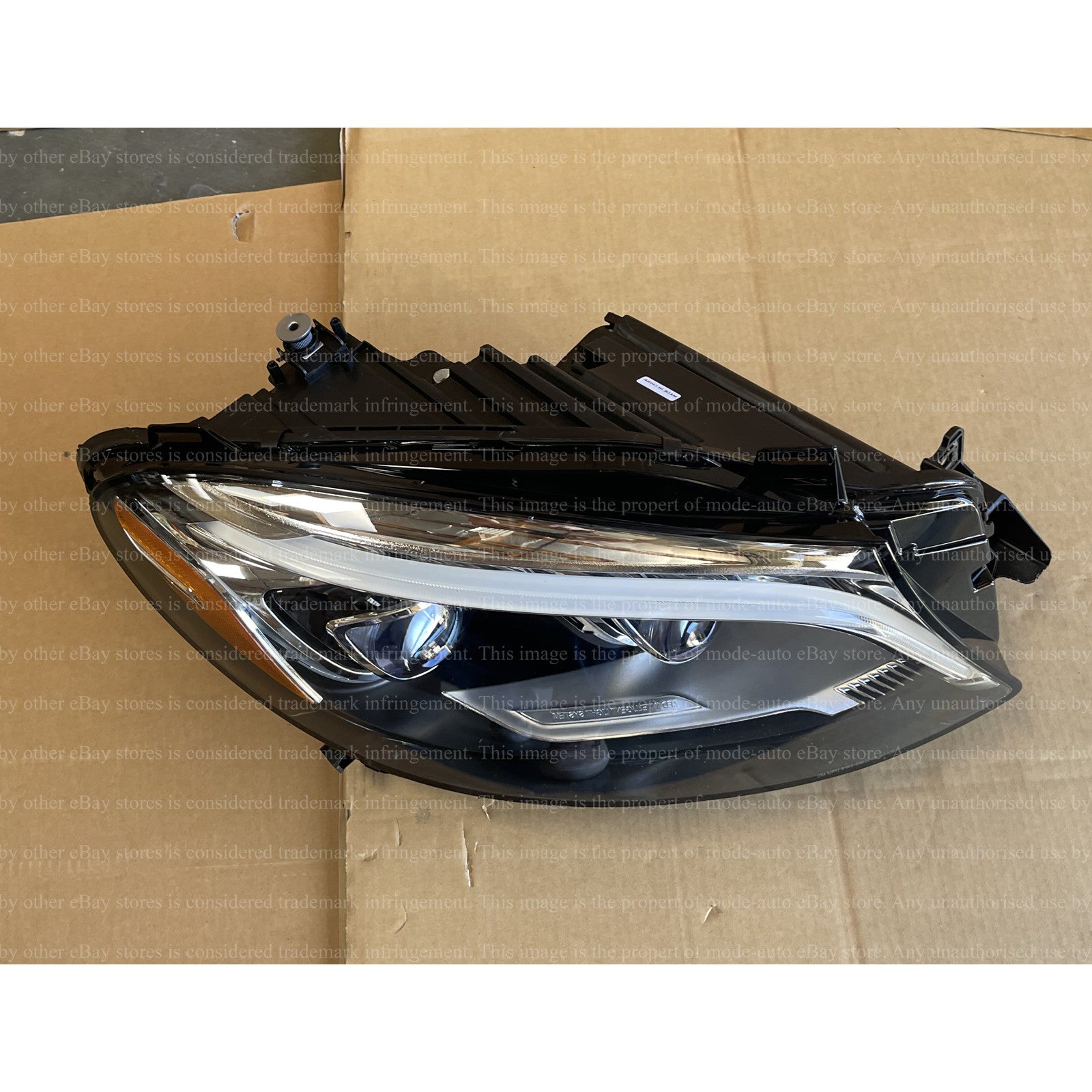 Full LED Headlights Assembly for 2016 2019 Mercedes GLE Class Driver Passenger