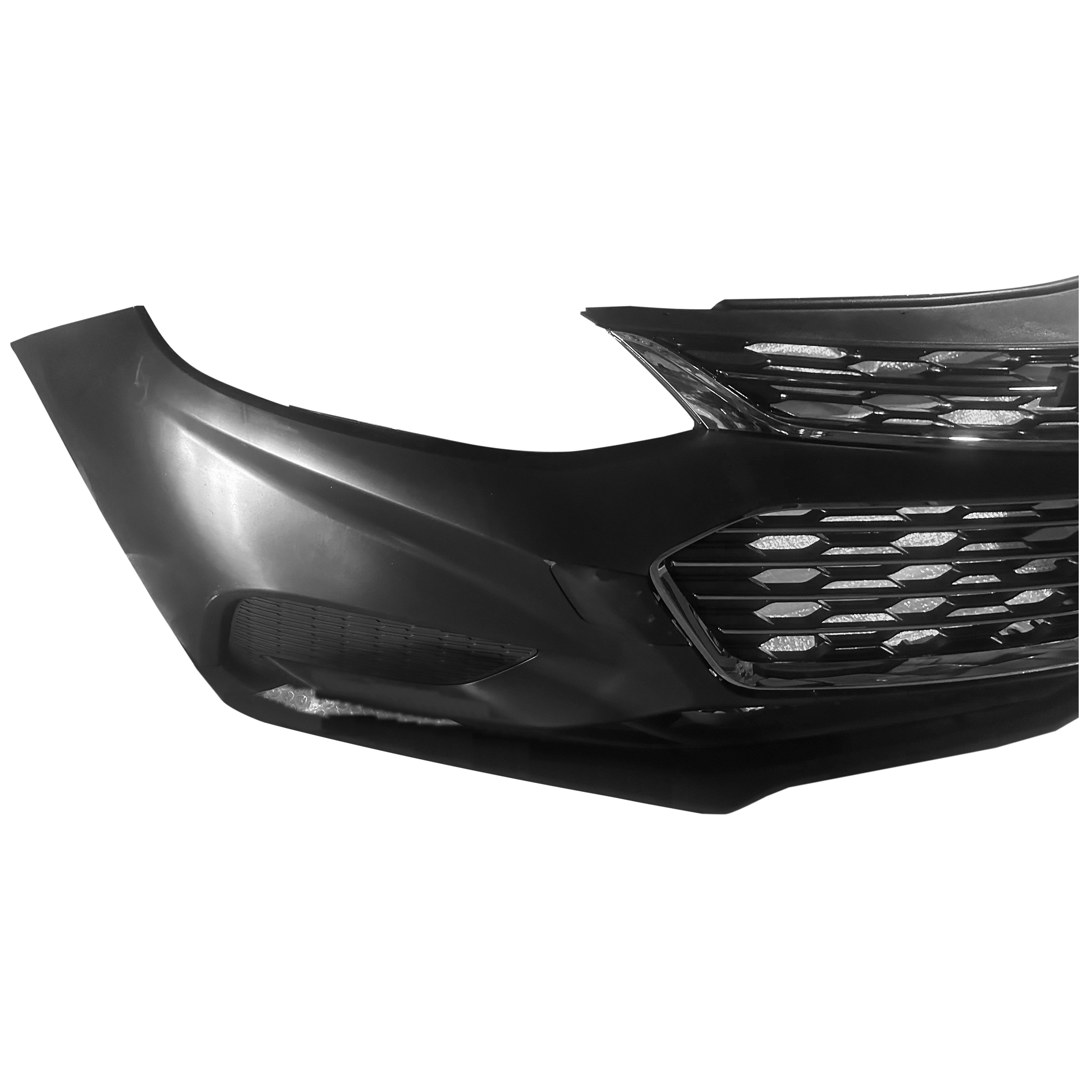 For 2016 2017 2018 Chevy Cruze Complete Front Bumper Grille Cover Assembly Set