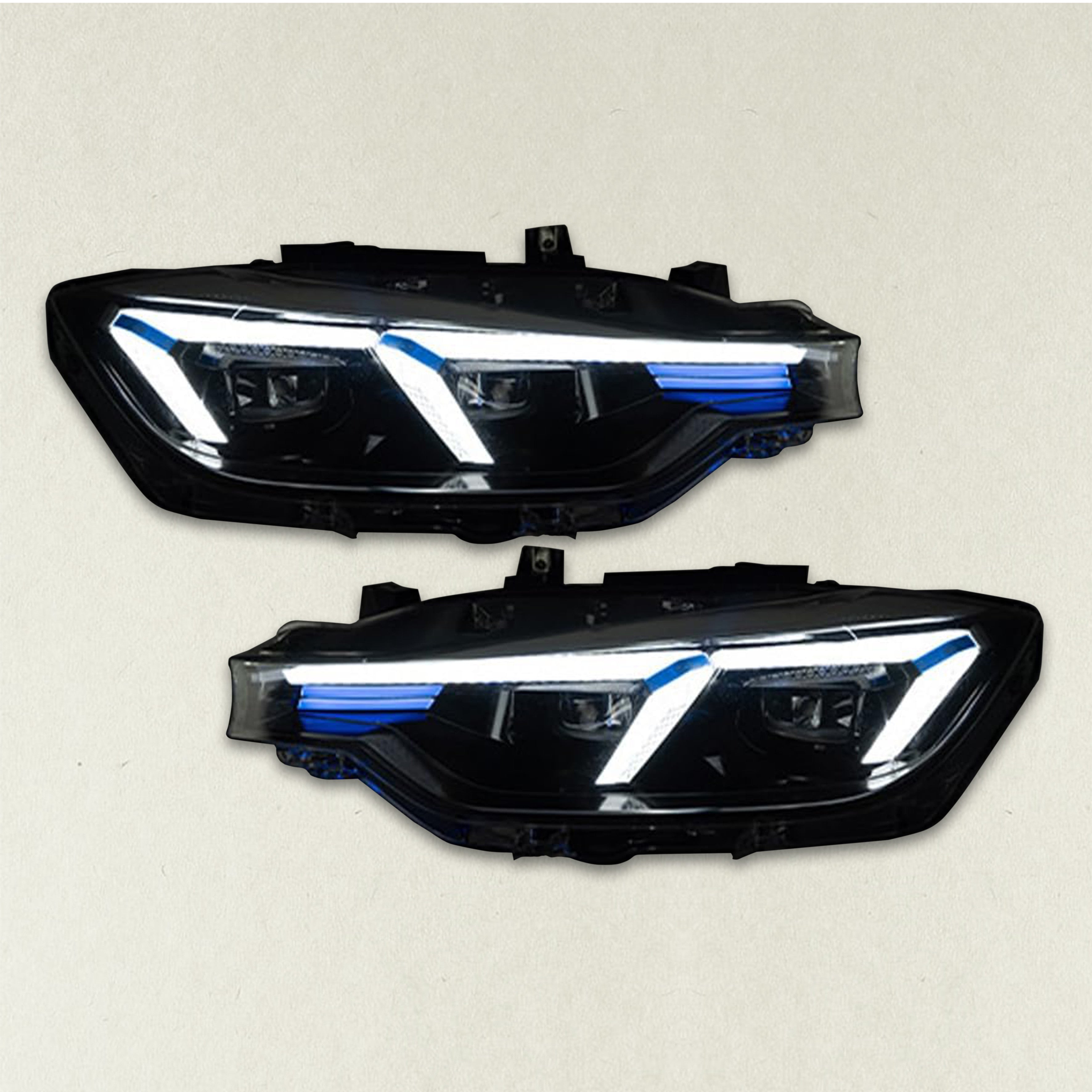 LED Headlight Assembly For 2012 2018 BMW F30 F35 3 Series Driver Passenger Pair