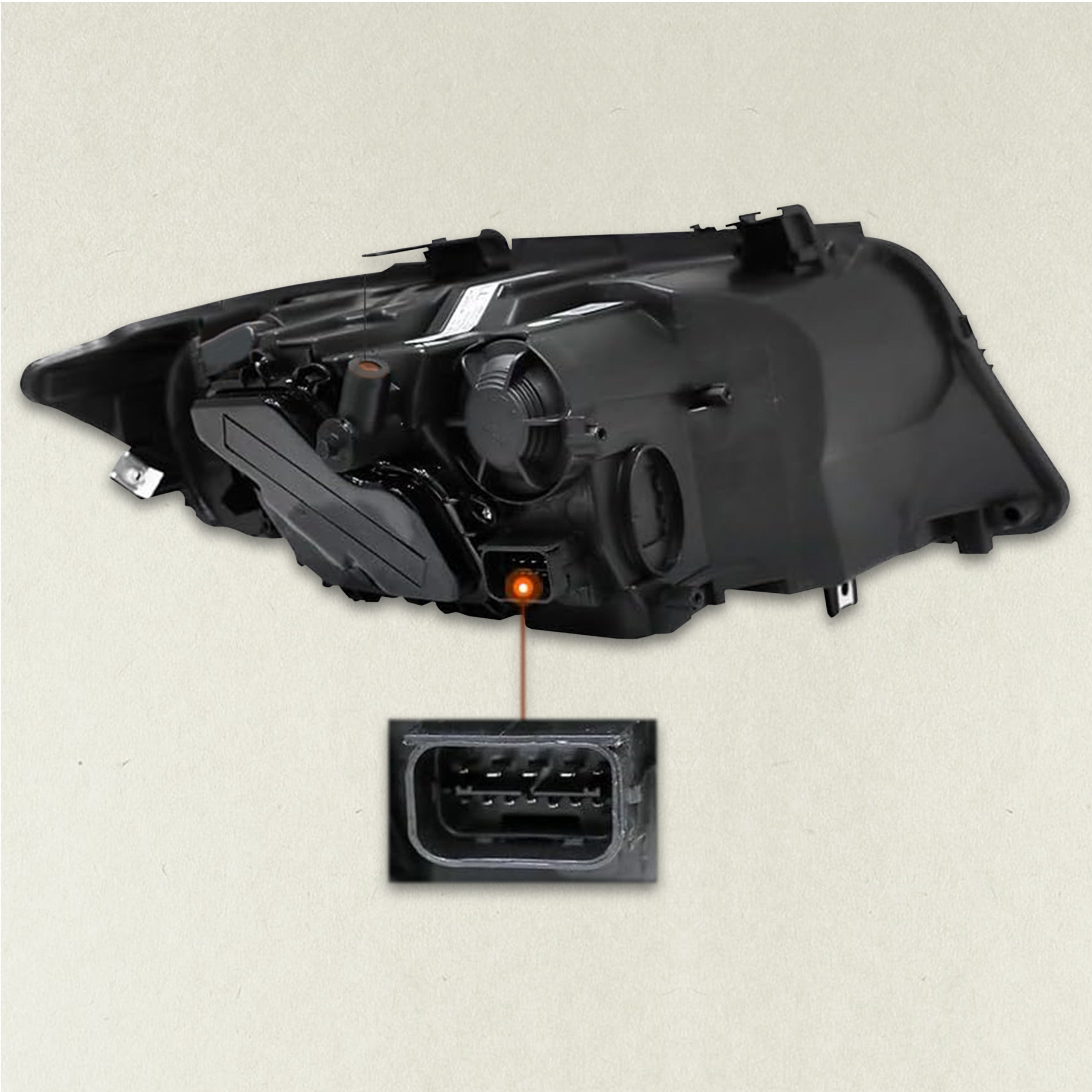 LED Headlight Assembly For 2005 2012 BMW 3 Series E90/E91 Driver Passenger Pair