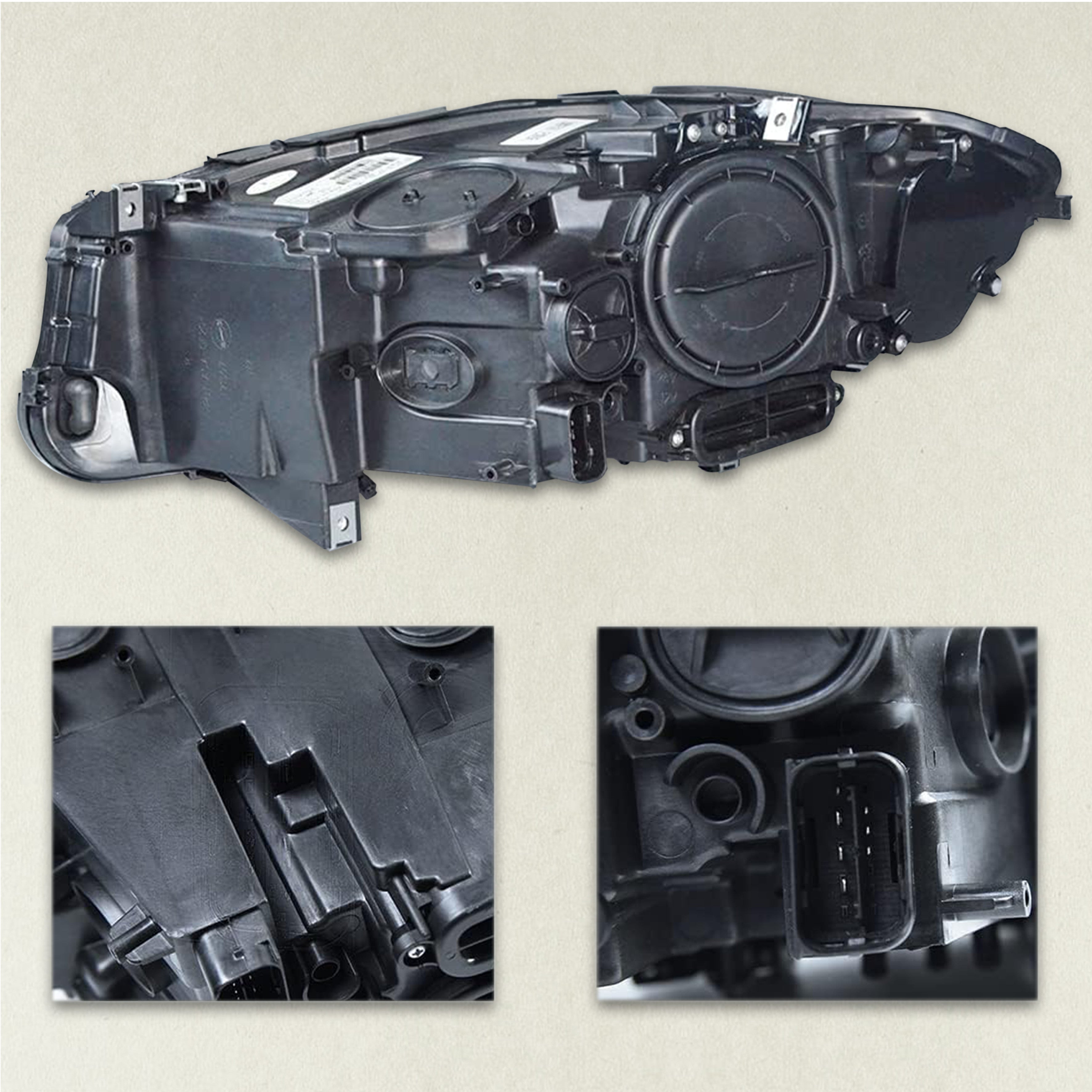 LED Headlight Assembly For 2010 2013 BMW 5 Series F10 F18 Driver Passenger Pair