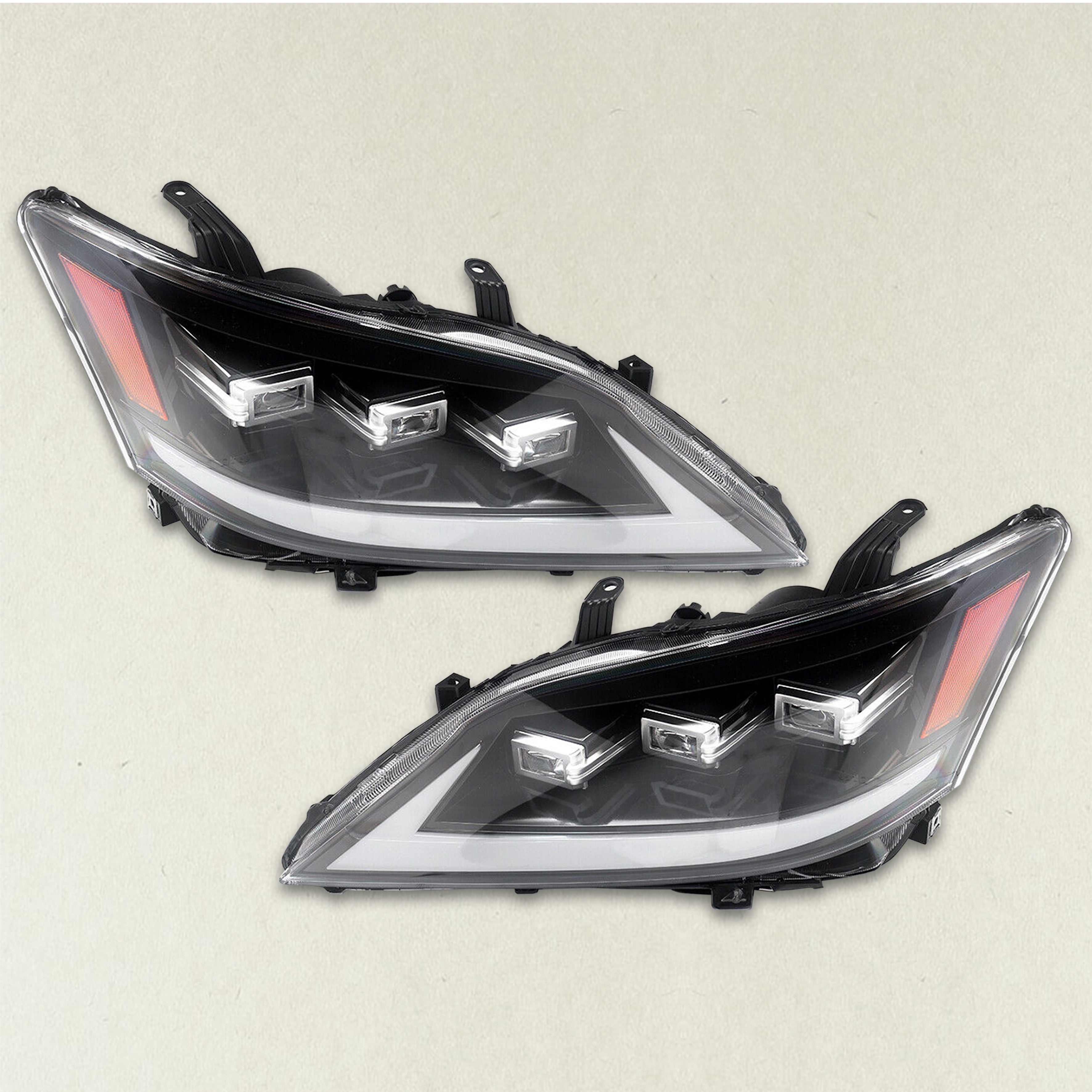 LED Headlight Assembly For 2007 2012 Lexus ES350 ES240 Driver Passenger Pair 2Pc