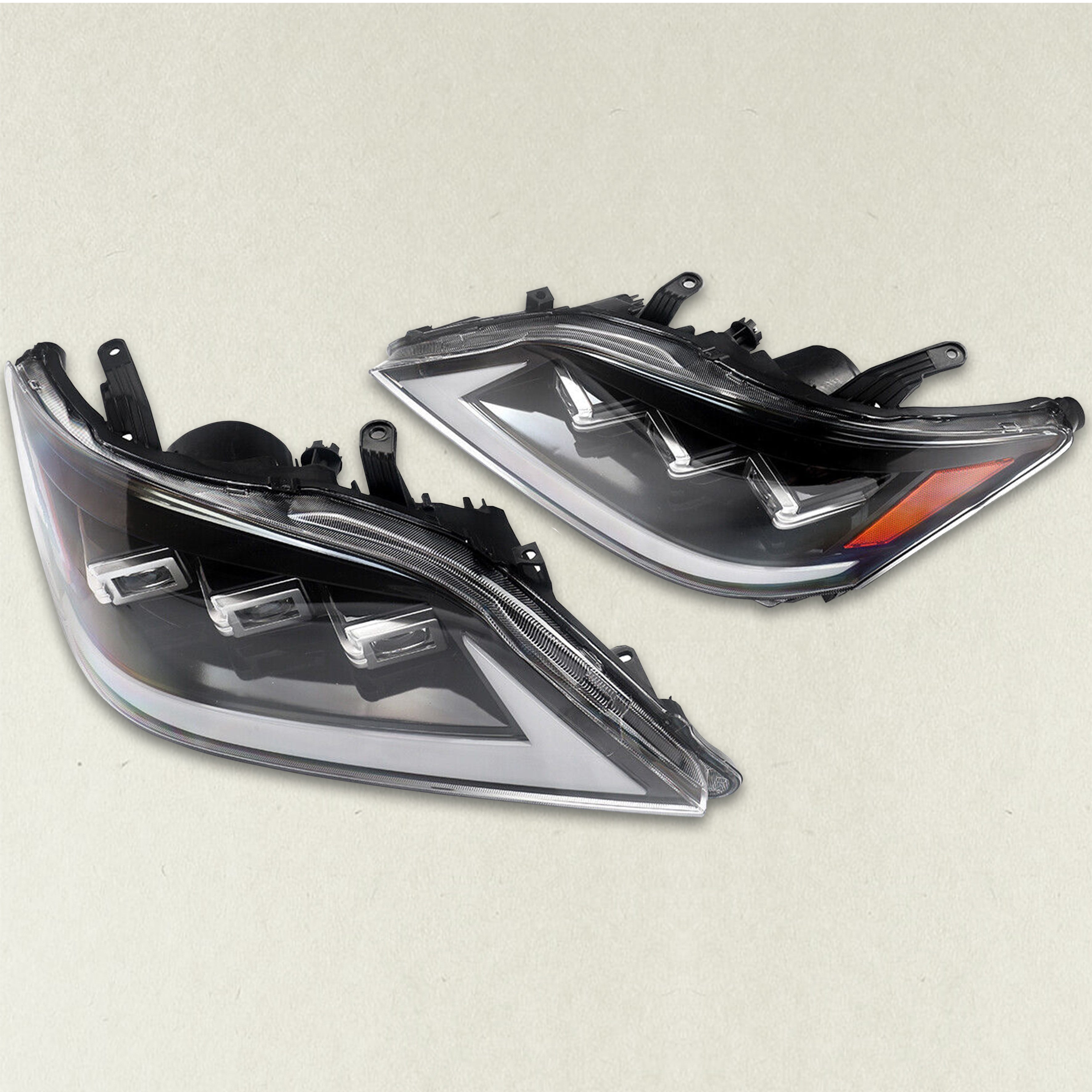 LED Headlight Assembly For 2007 2012 Lexus ES350 ES240 Driver Passenger Pair 2Pc