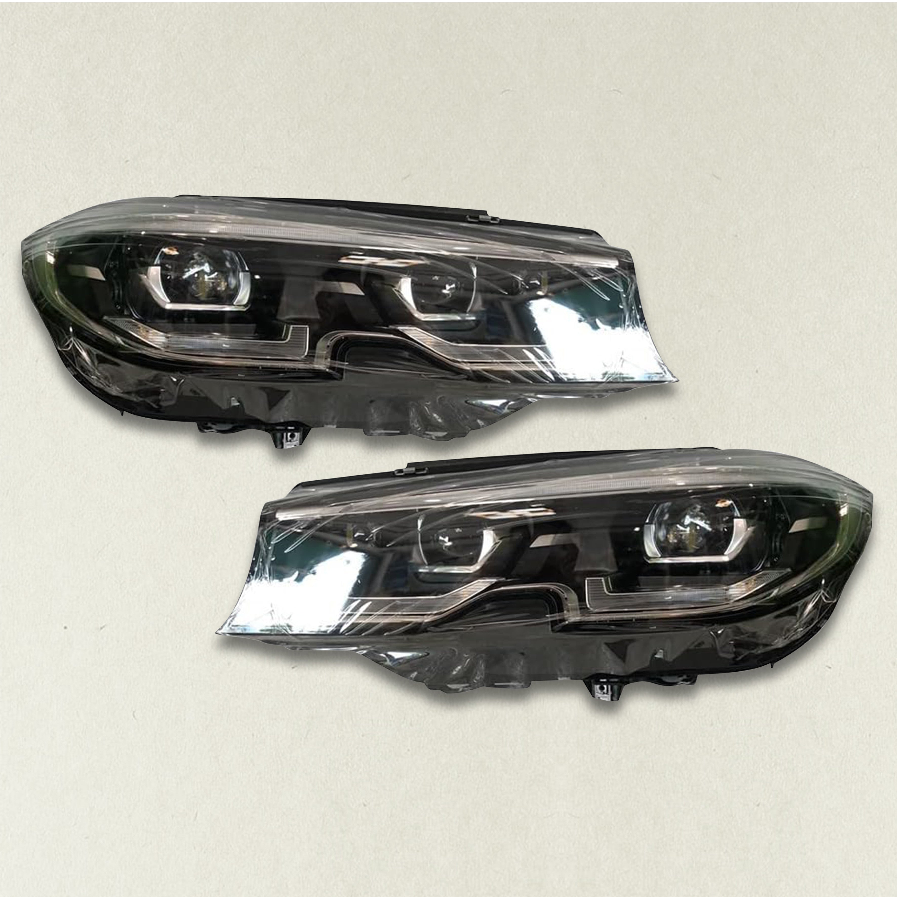 LED Headlight For 2019 2021 BMW G20 330i M340i Driver Passenger Side Pair 2Pcs