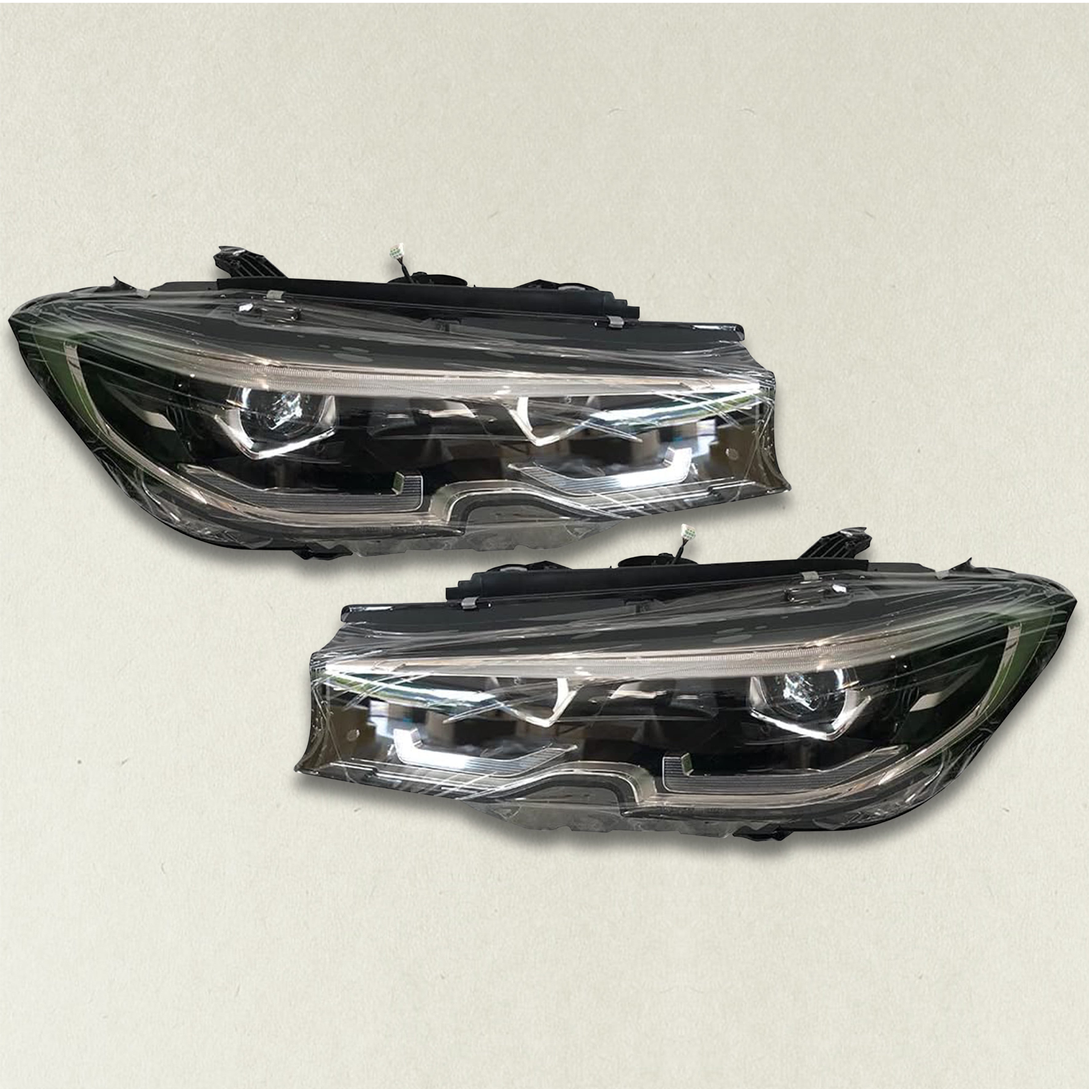 LED Headlight For 2019 2021 BMW G20 330i M340i Driver Passenger Side Pair 2Pcs