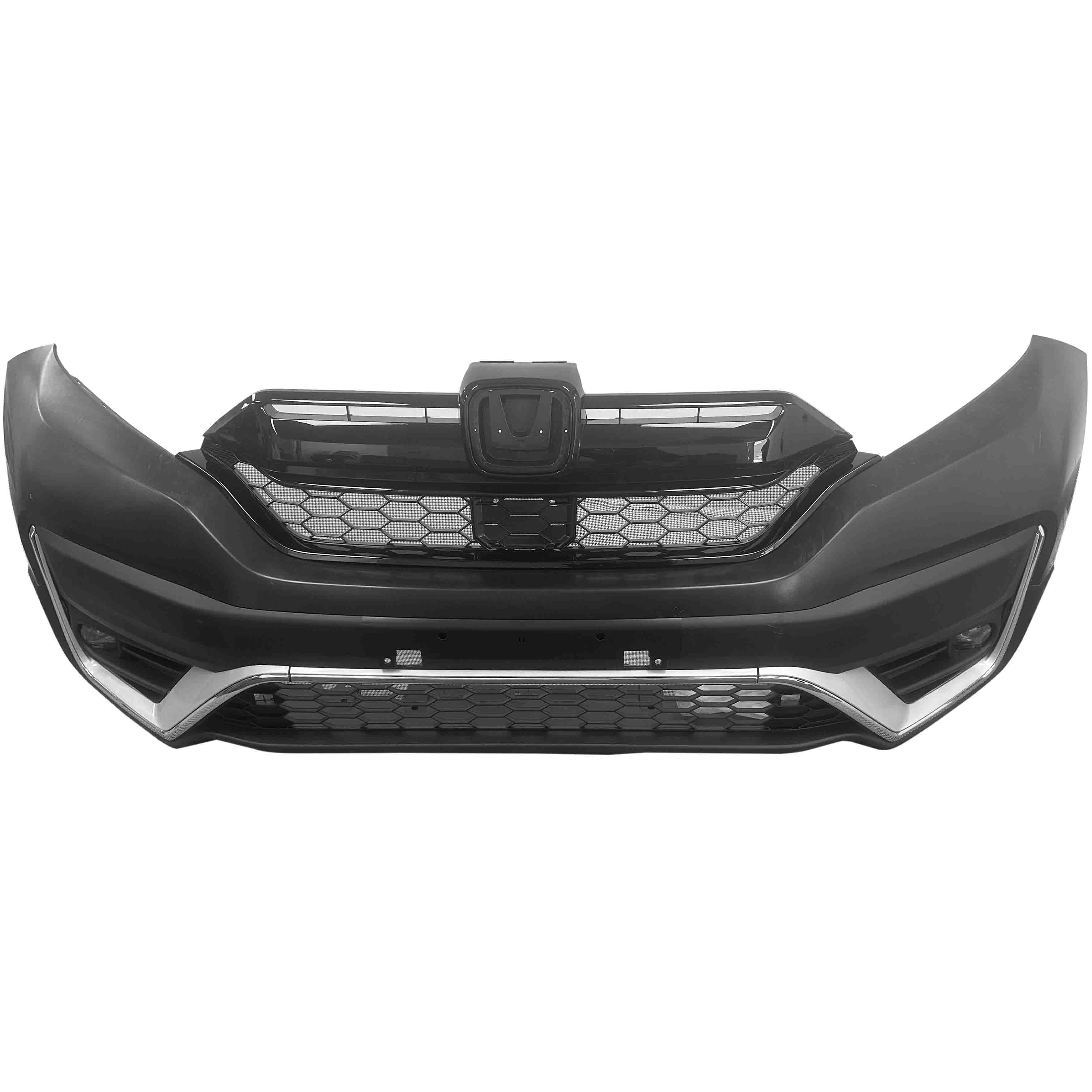 For 2020 2021 2022 Honda CR-V CRV Front Bumper Cover Assembly w/ Grille & Strips Set