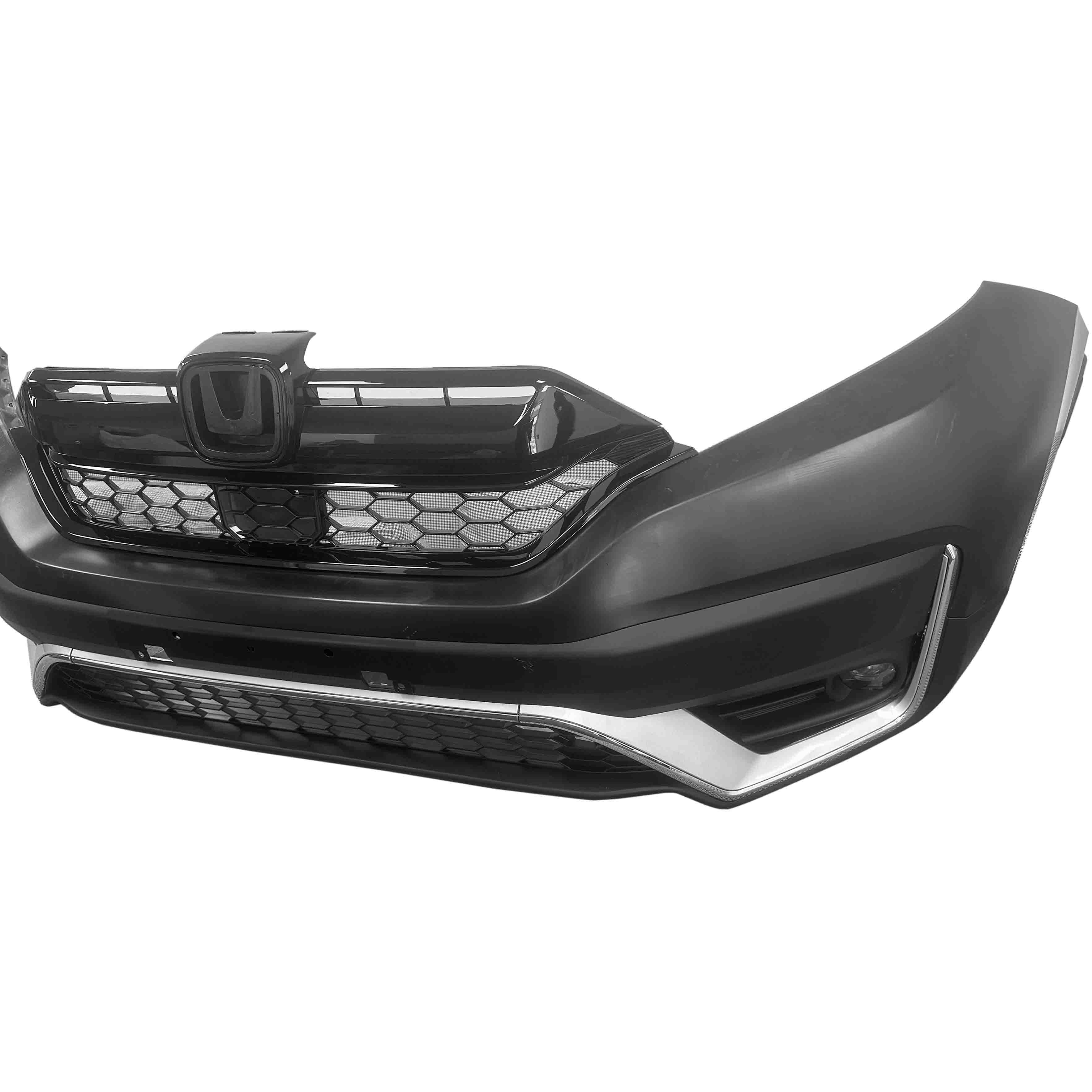 For 2020 2021 2022 Honda CR-V CRV Front Bumper Cover Assembly w/ Grille & Strips Set