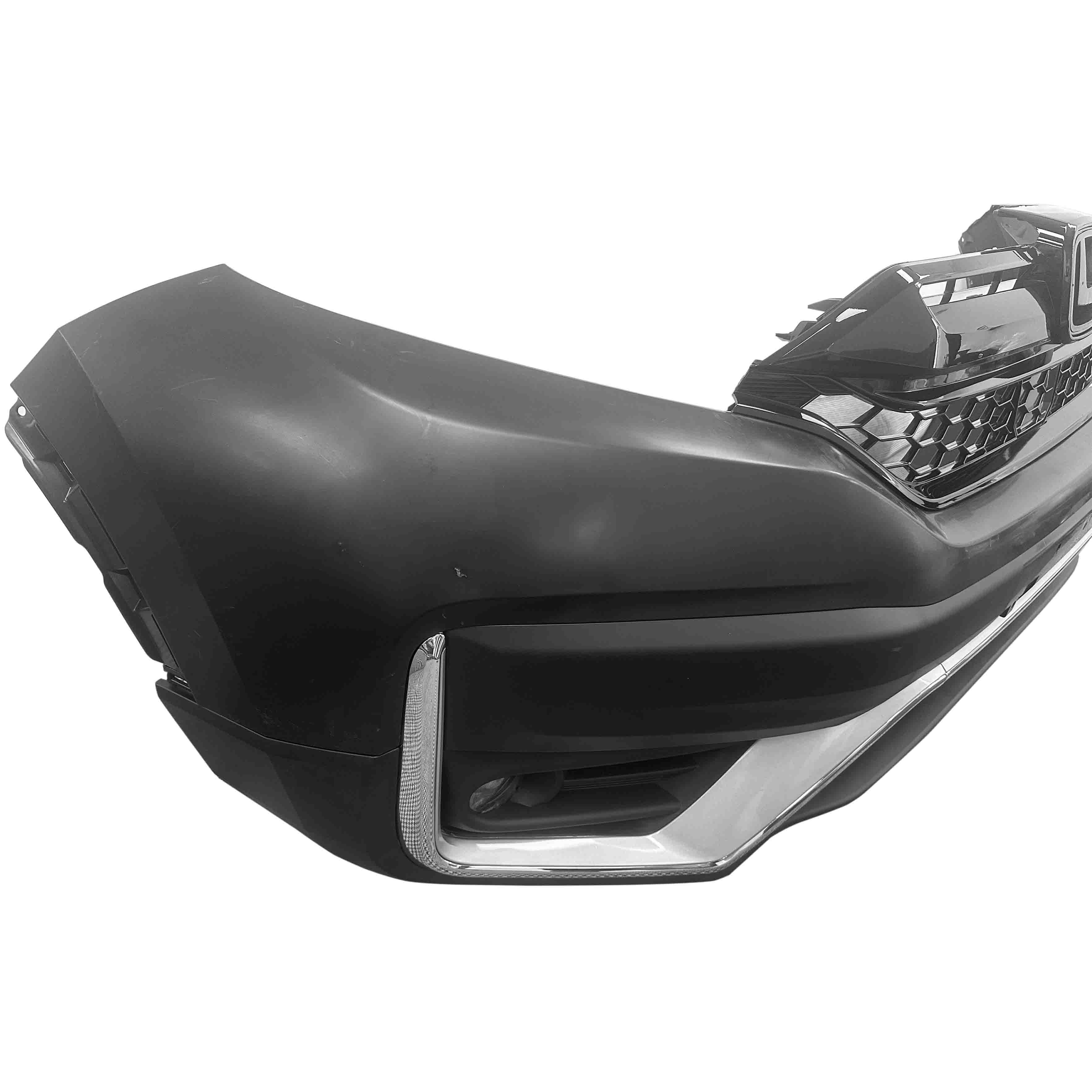For 2020 2021 2022 Honda CR-V CRV Front Bumper Cover Assembly w/ Grille & Strips Set