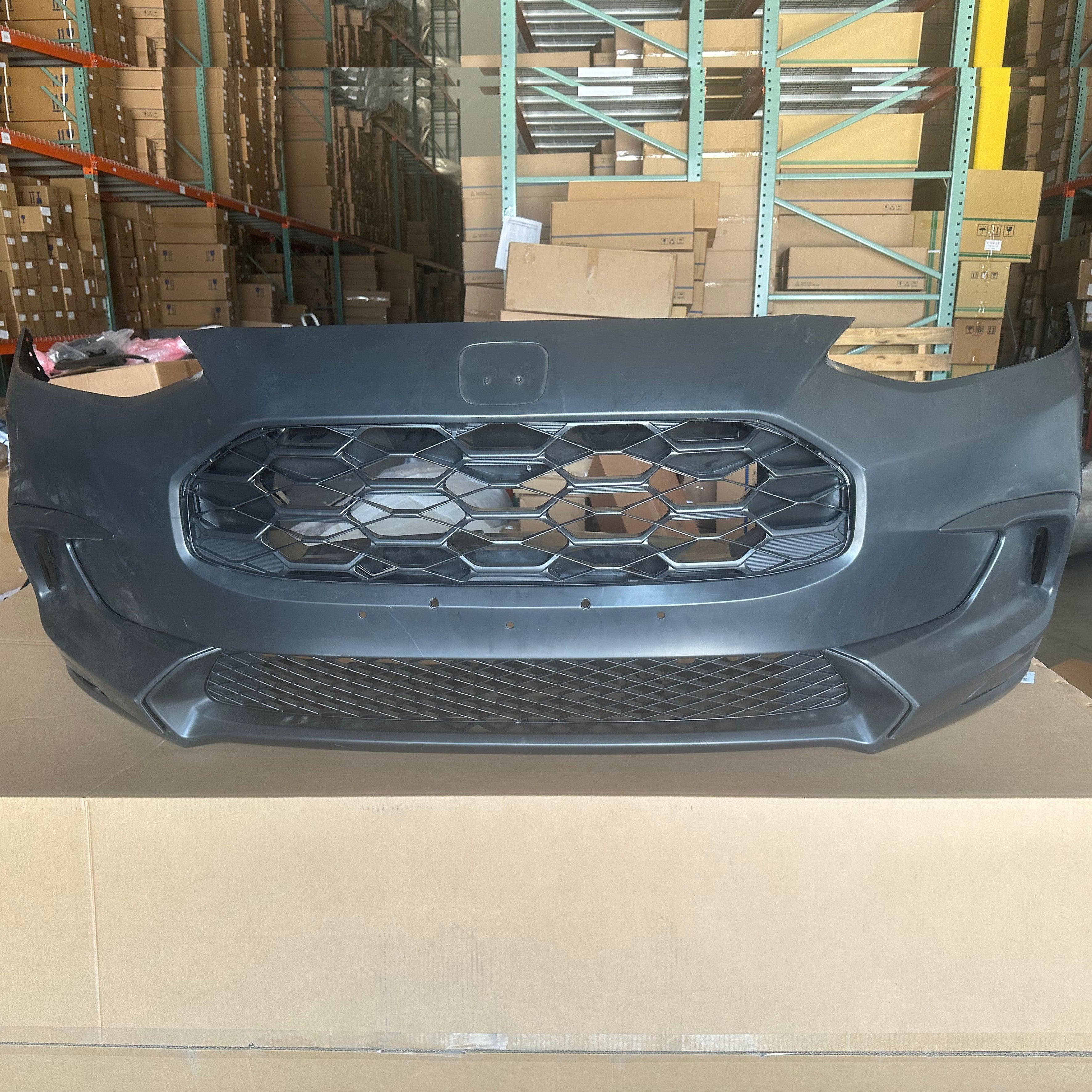 For 2023 2024 2025 Honda HRV HR-V Front Bumper Cover Complete Assembly Primed Grille