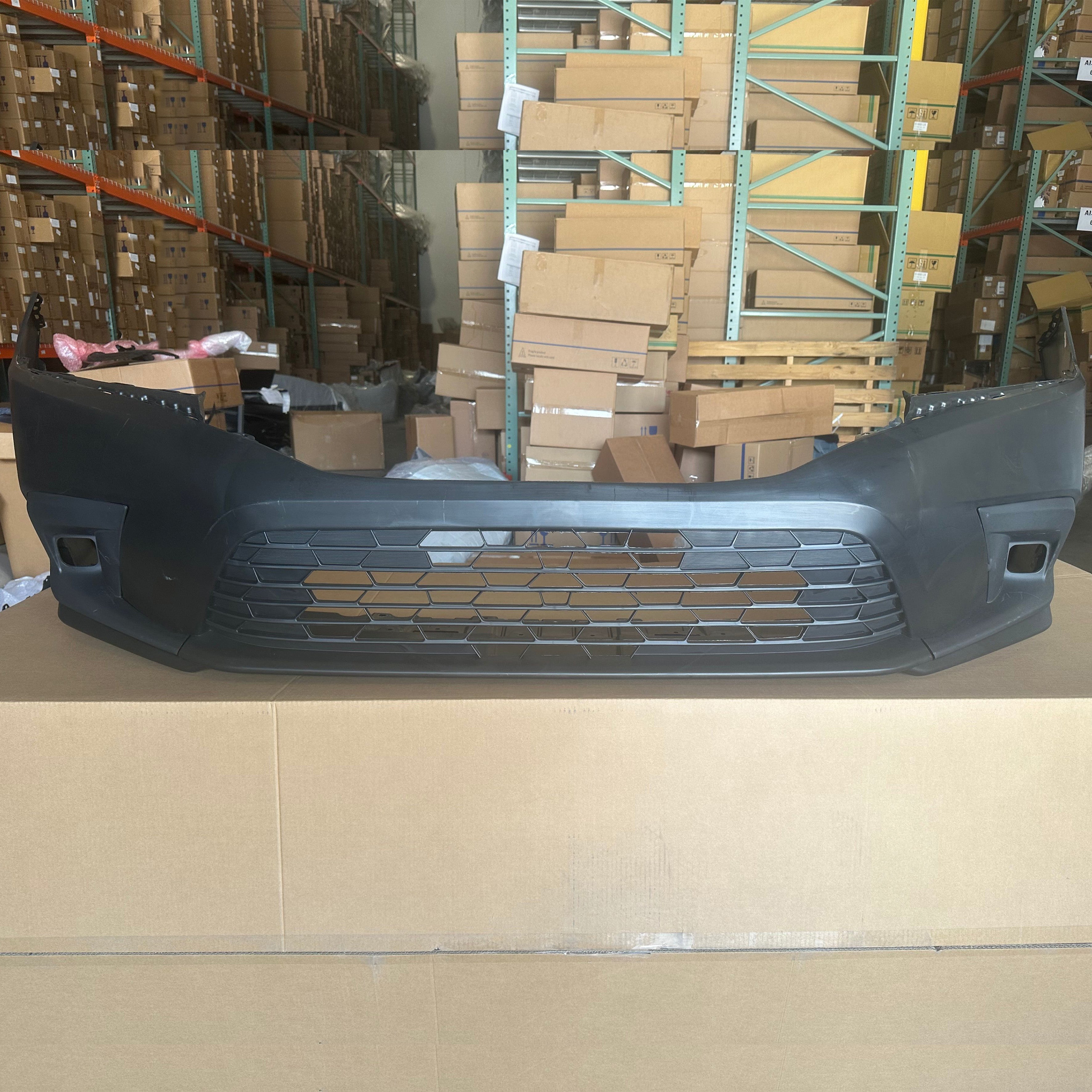 For 2022 2023 2024 2025 Honda Civic Front Bumper Cover Fascia & Grille Set Assembly Primed