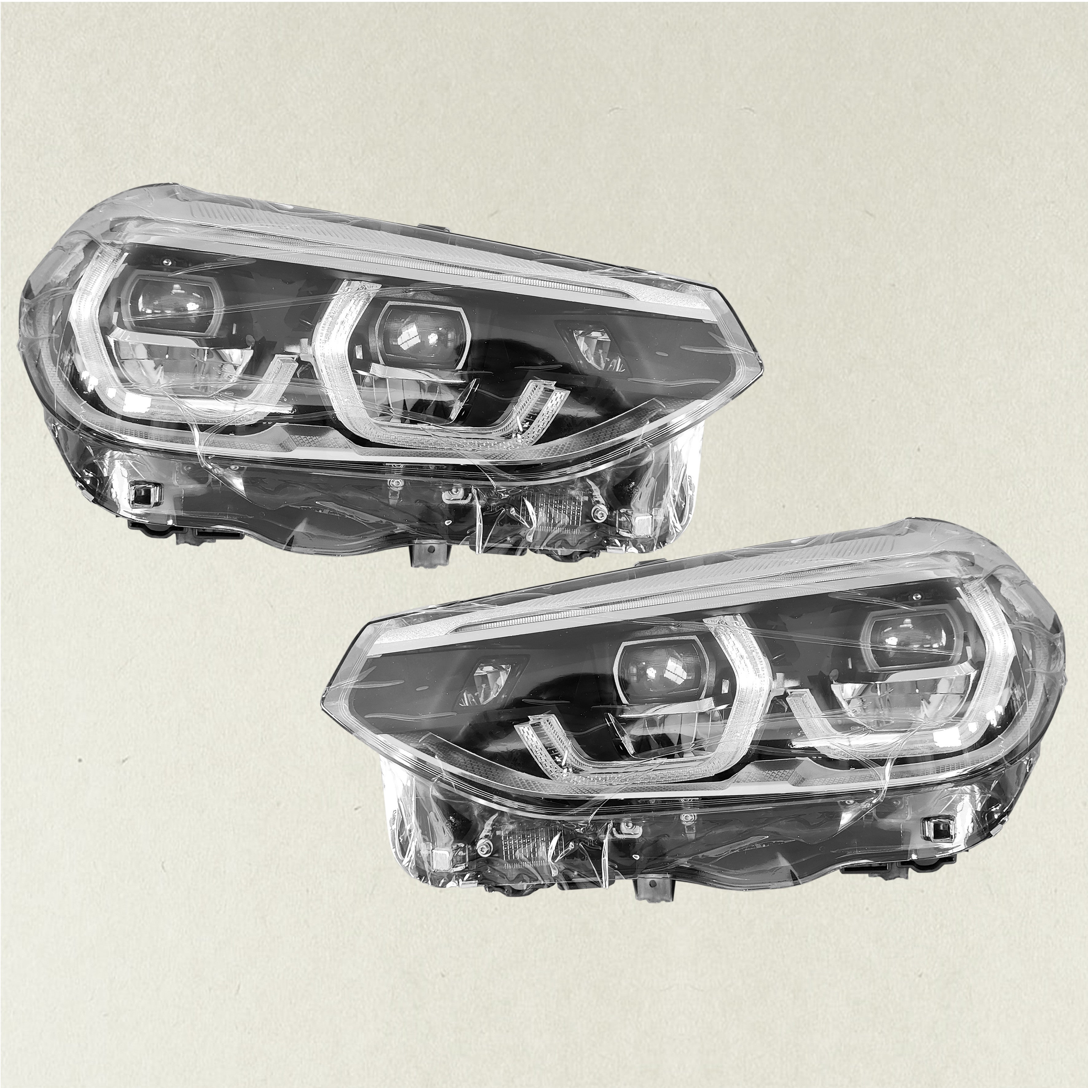 Fits BMW X3 X4 G01 G02 G08 LED Headlight For 2018 2021 Driver Passenger Pair 2Pc