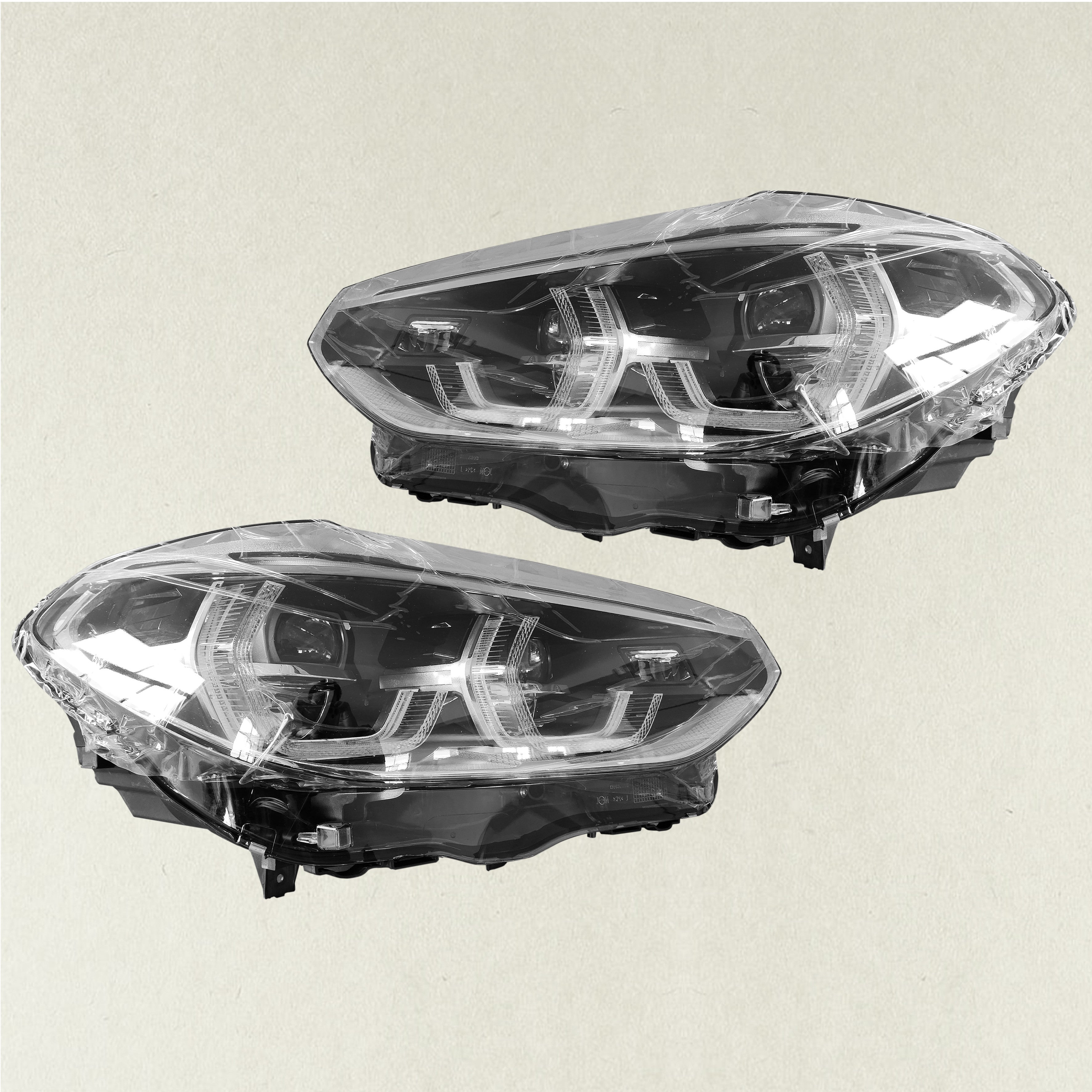 Fits BMW X3 X4 G01 G02 G08 LED Headlight For 2018 2021 Driver Passenger Pair 2Pc