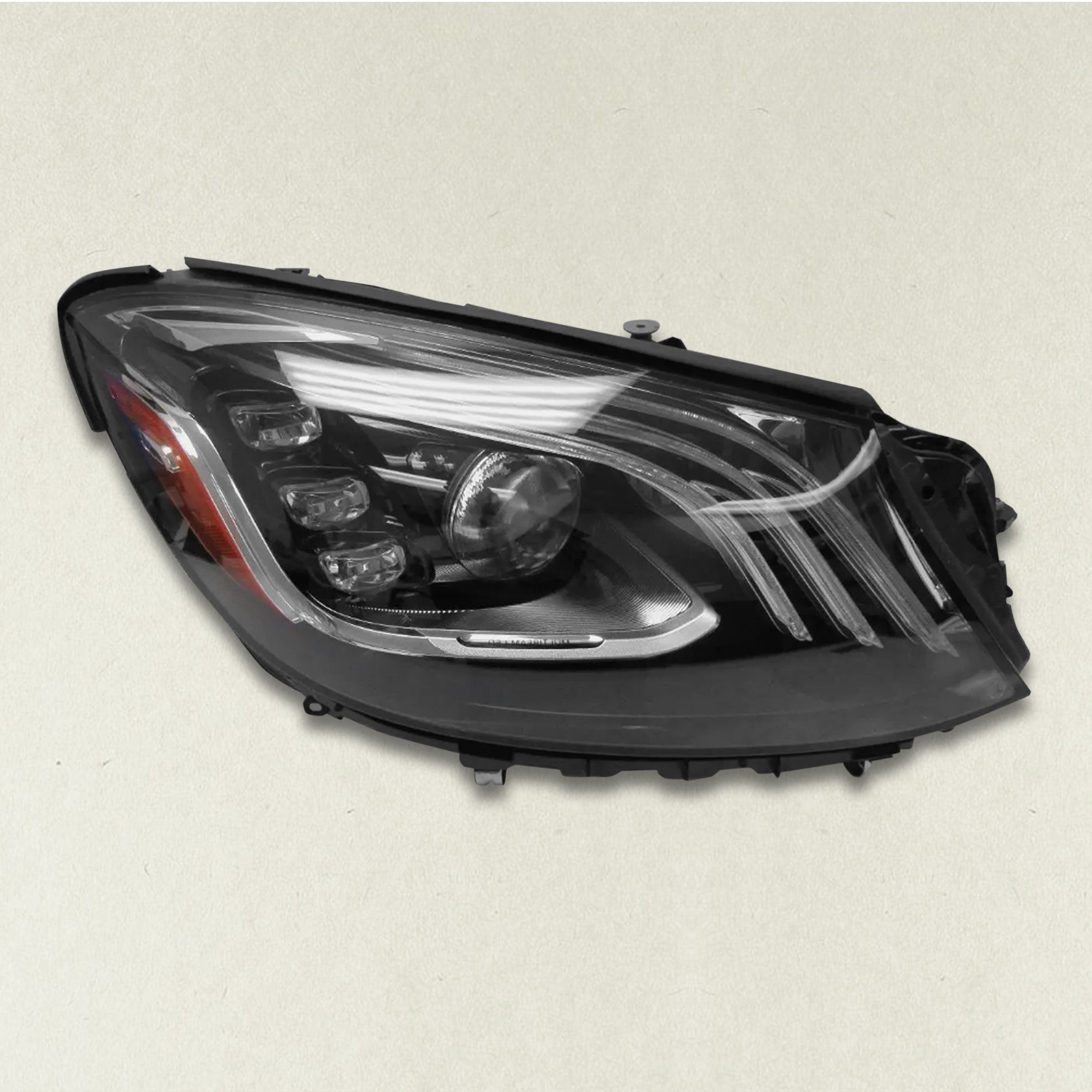 Full LED Headlight Compatible For 2018 2019 2020 2021 Mercedes S Class W222 Right Passenger Side RH