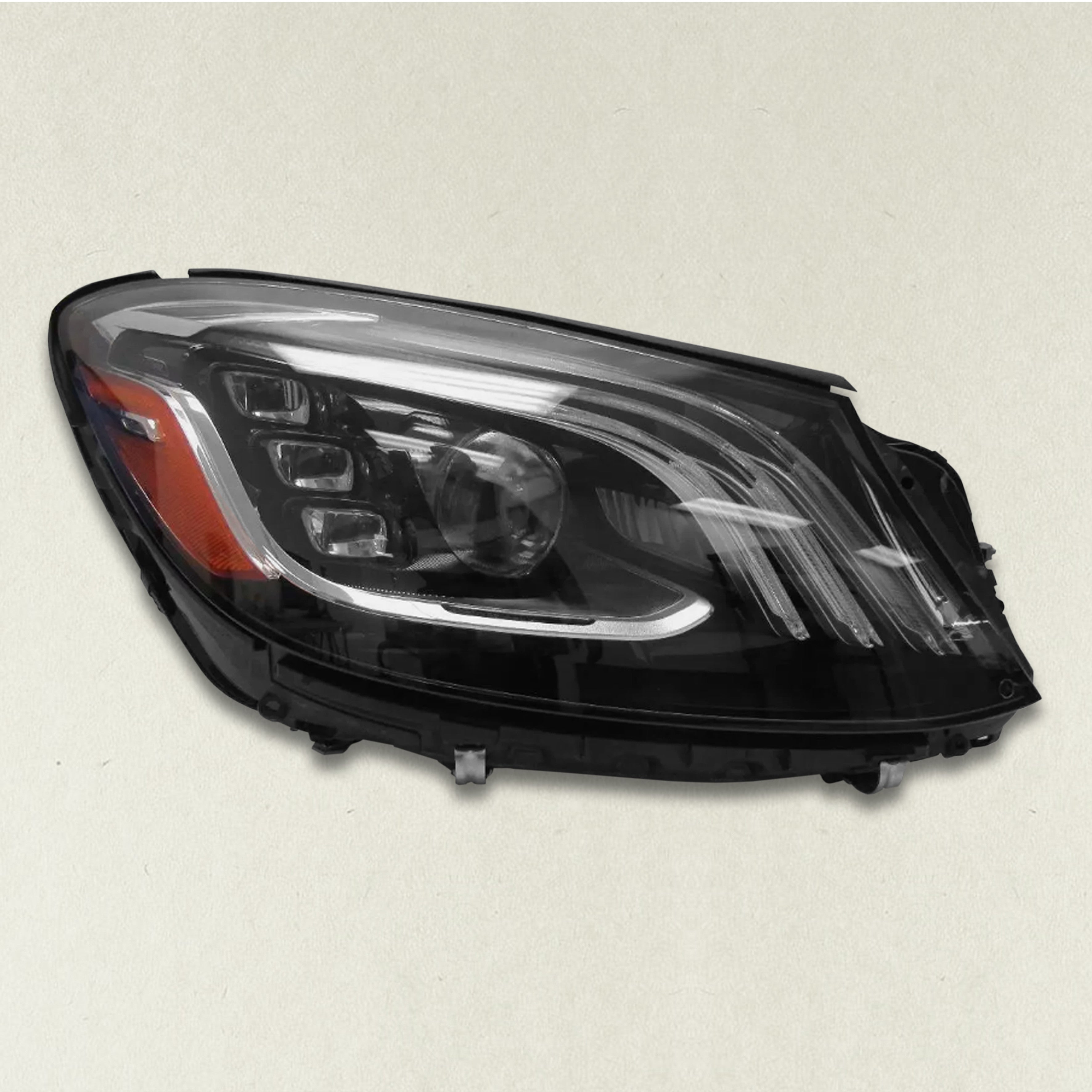 Full LED Headlight Compatible For 2018 2019 2020 2021 Mercedes S Class W222 Right Passenger Side RH
