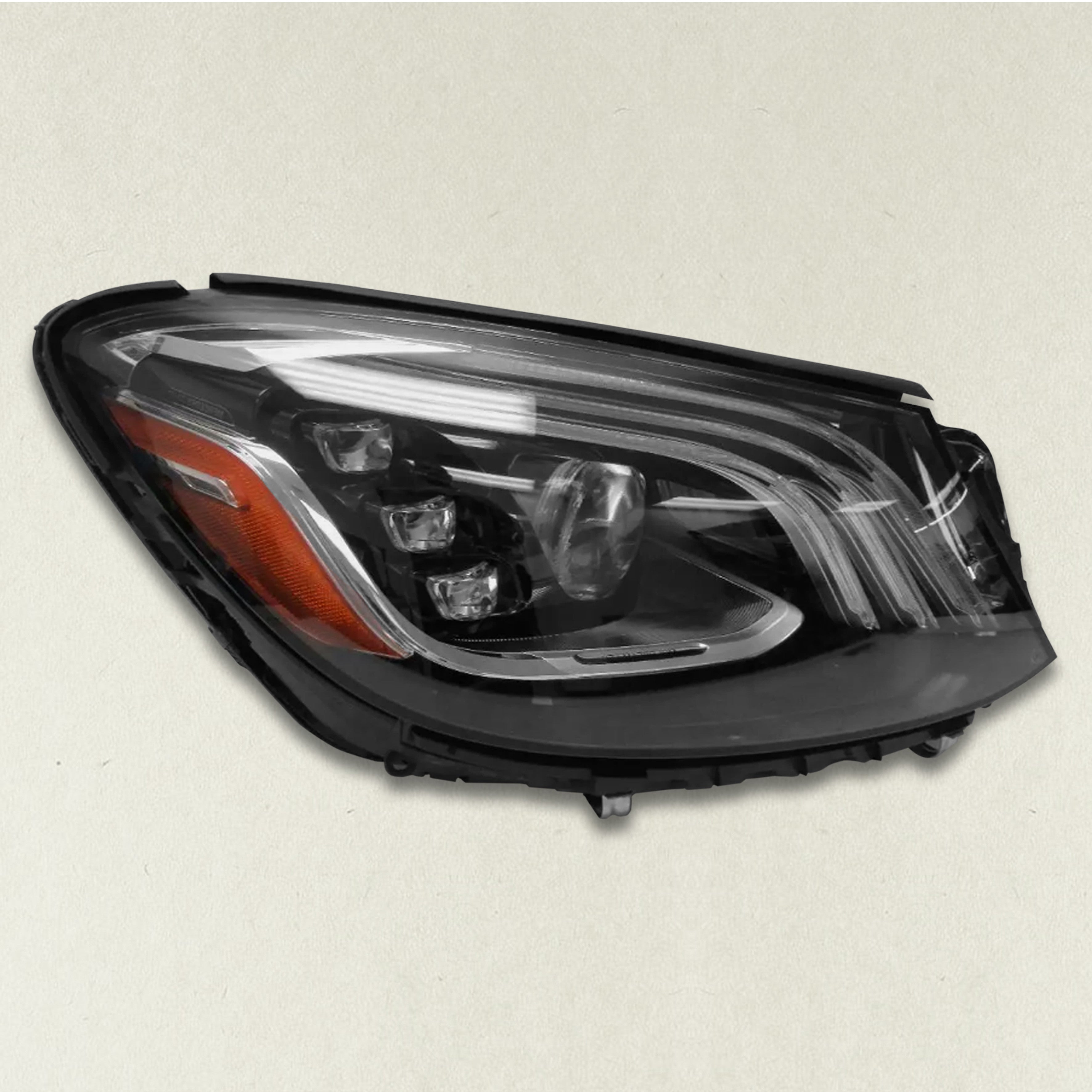 Full LED Headlight Compatible For 2018 2019 2020 2021 Mercedes S Class W222 Right Passenger Side RH