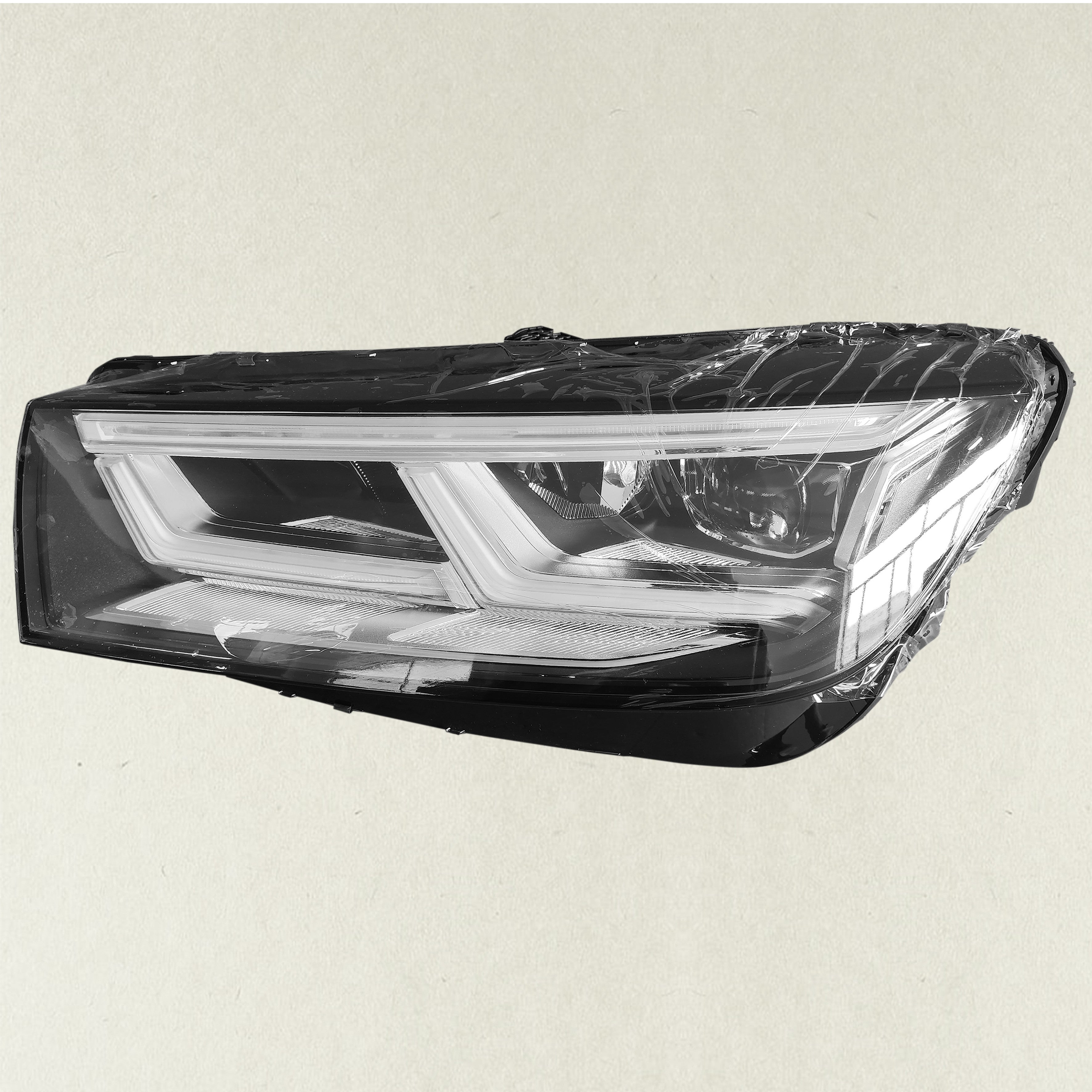 Full LED Headlight Compatible For 2018 2019 2020 Audi Q5 SQ5 Chrome Left Driver Side LH