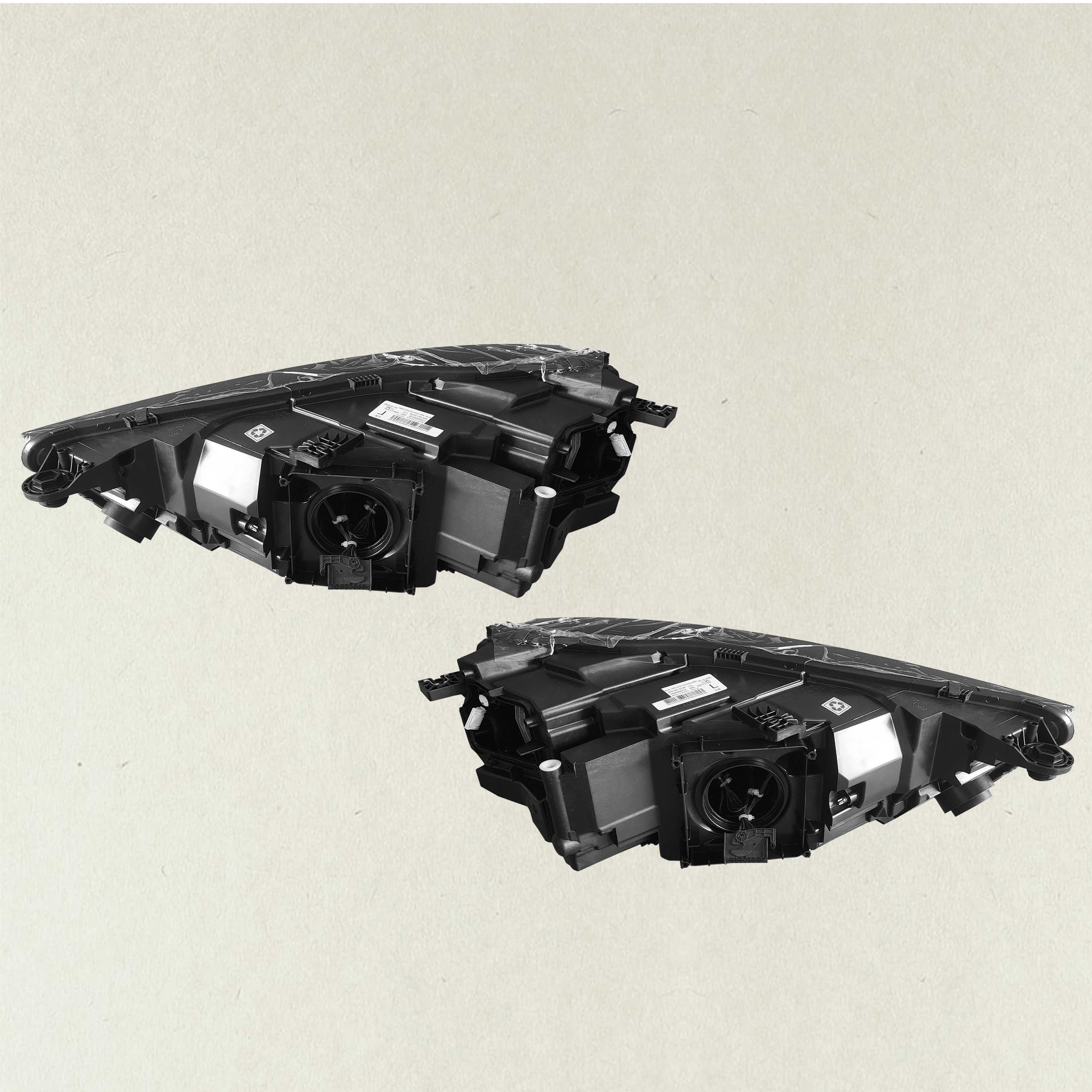 Full LED Headlight For 2018 2019 2020 Audi Q5 SQ5 Chrome Driver Passenger Pair Set 2Pcs