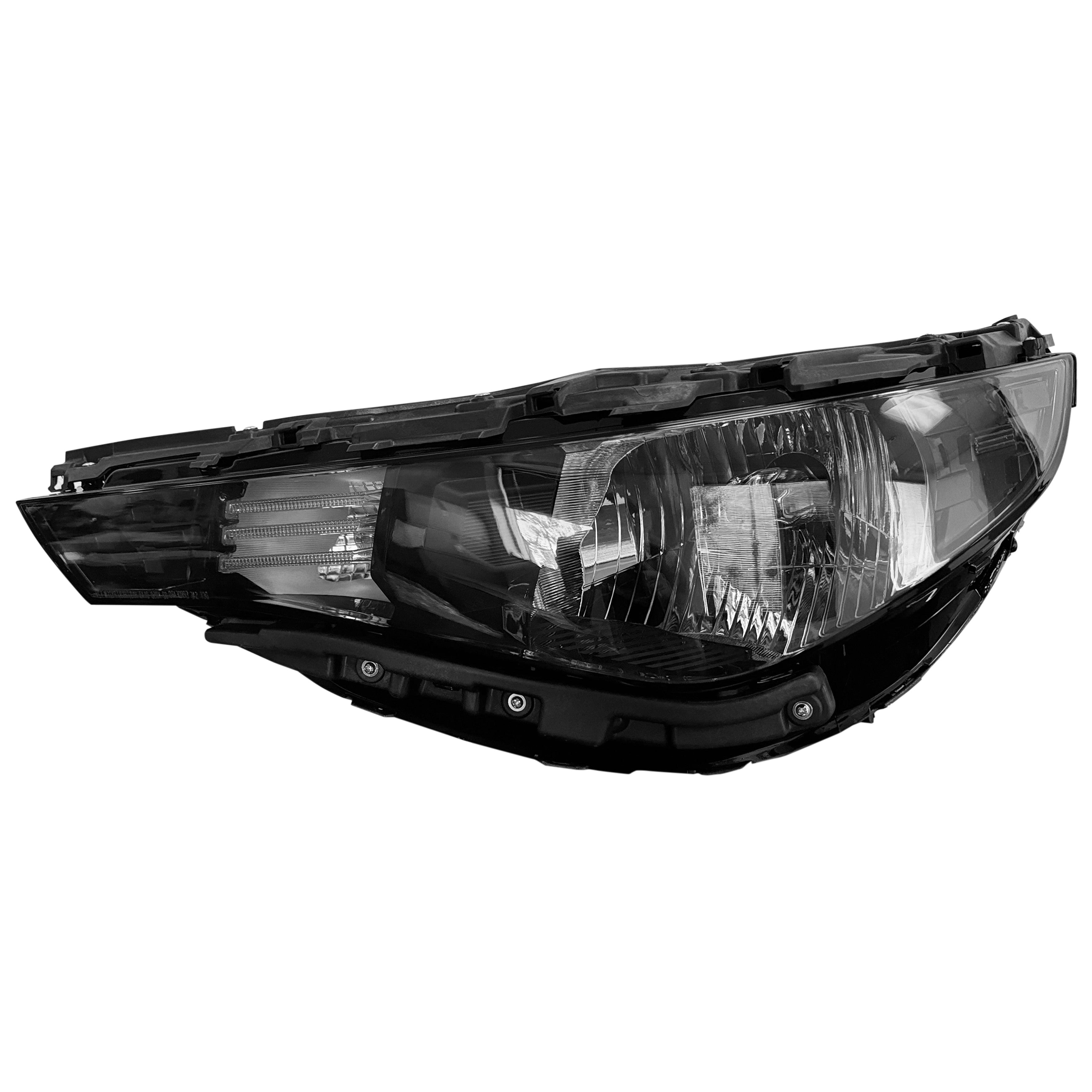 For 2023 2024 2025 Kia Soul S LX EX Halogen Headlight Chrome Crystal Left Driver Side LH 92101K0520
