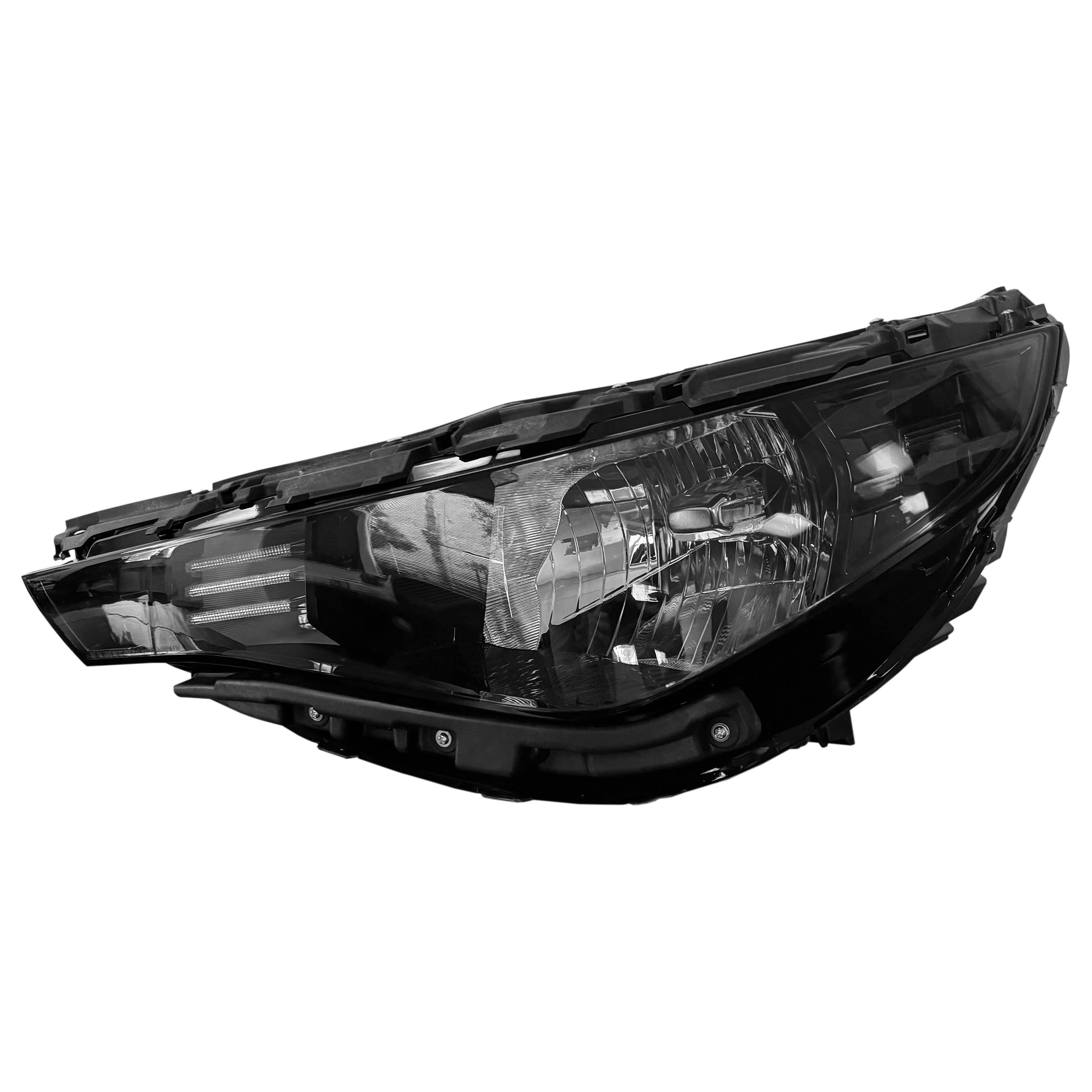For 2023 2024 2025 Kia Soul S LX EX Halogen Headlight Chrome Crystal Left Driver Side LH 92101K0520