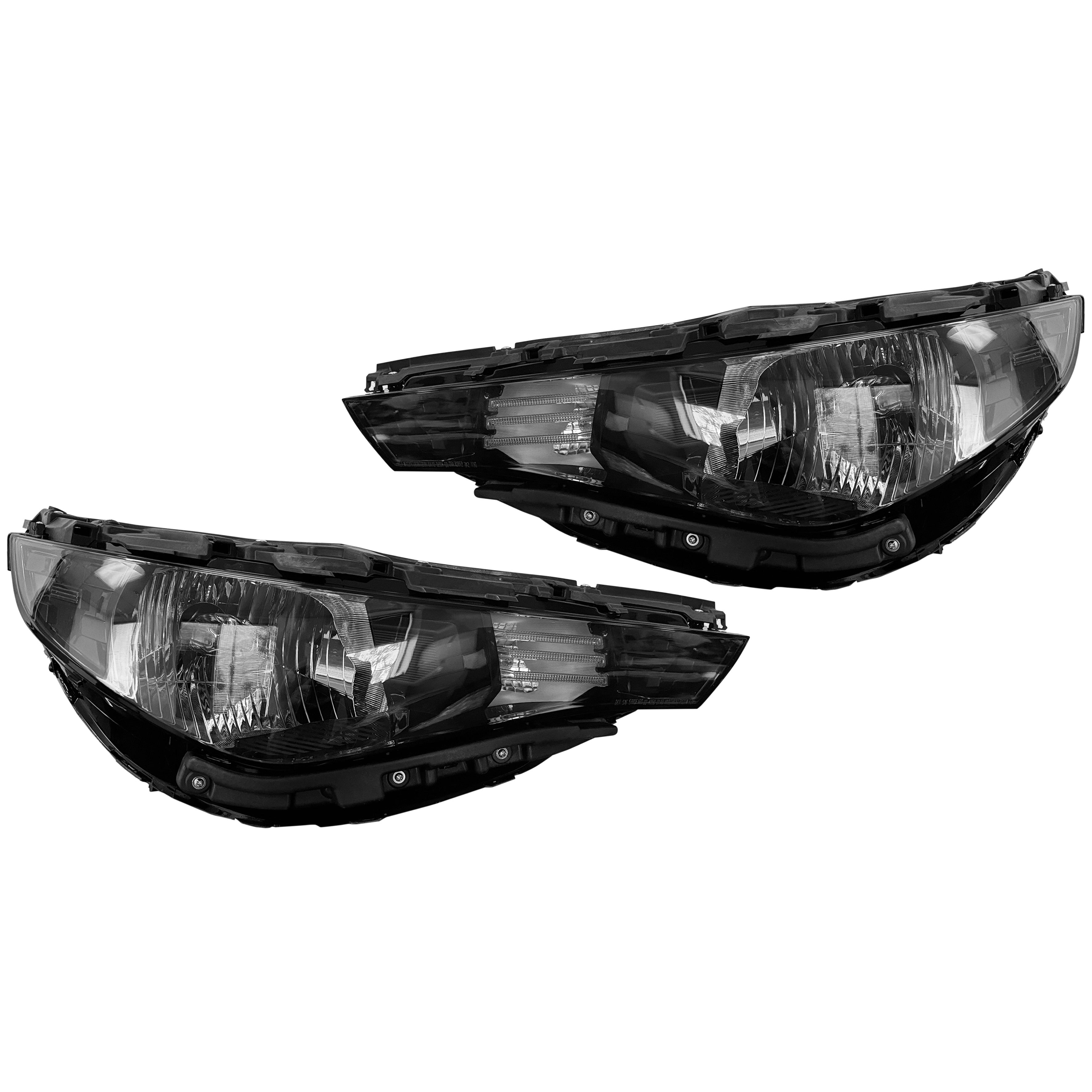 For 2023 2024 2025 Kia Soul S LX EX Halogen Headlight Driver Passenger Left Right Pair 2Pcs Set 92101K0520 92102K0520